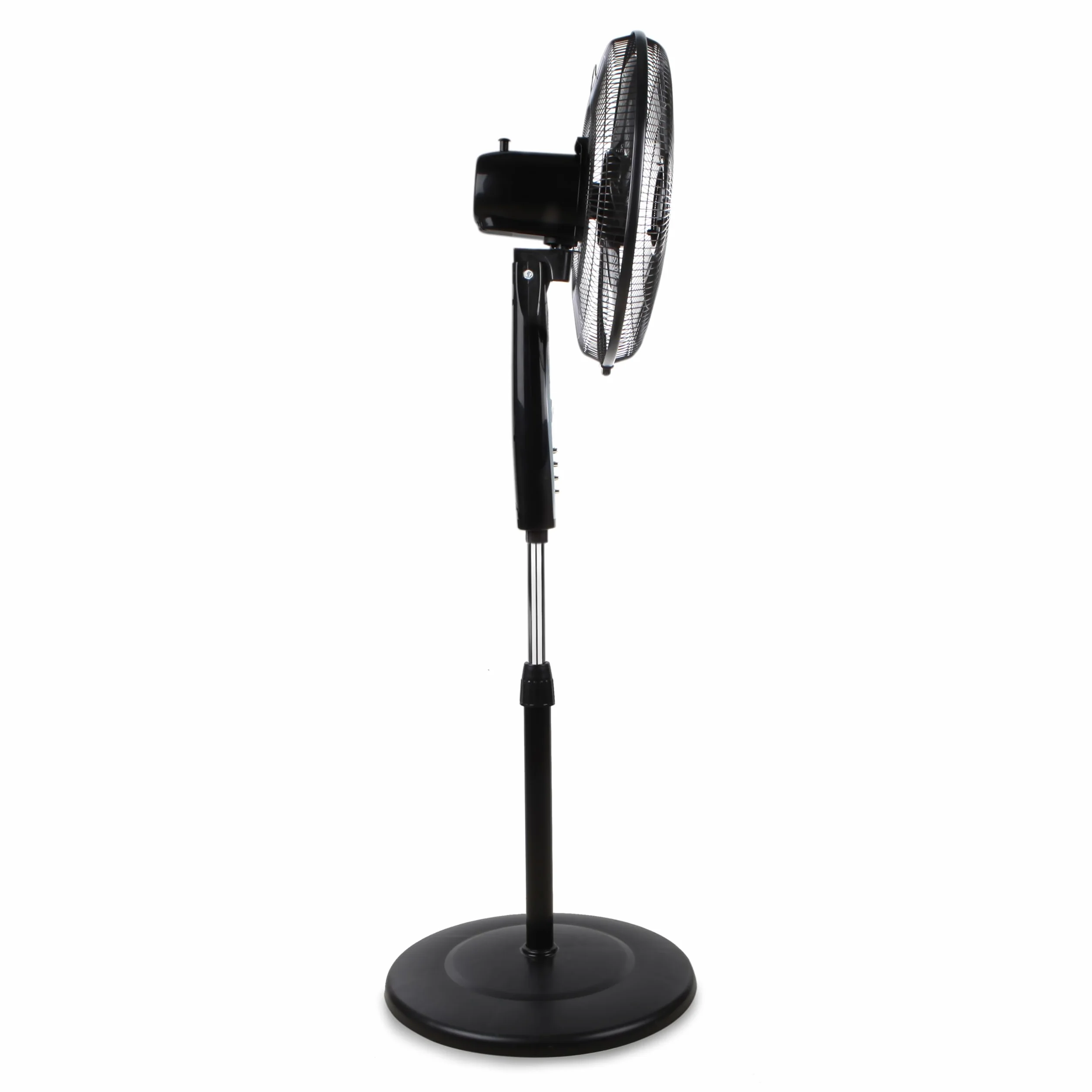 Orbegozo SF 0149 – obrotowy wentylator stojący, rozmiar łopatek 40 cm, regulowana wysokość, 3 stopnie, 60 W, czarny