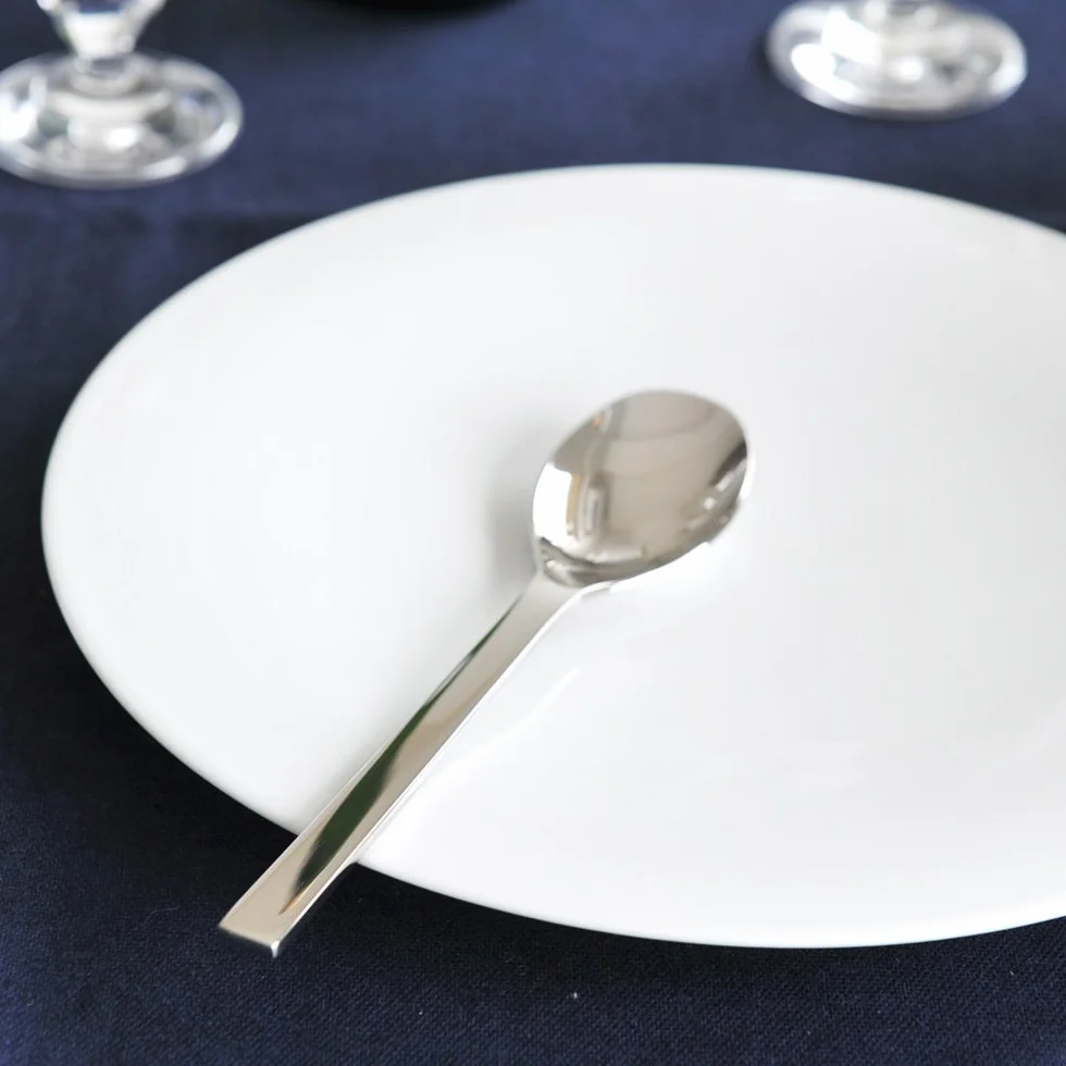 Alessi Łyżka stołowa Colombina zestaw 6 sztuk