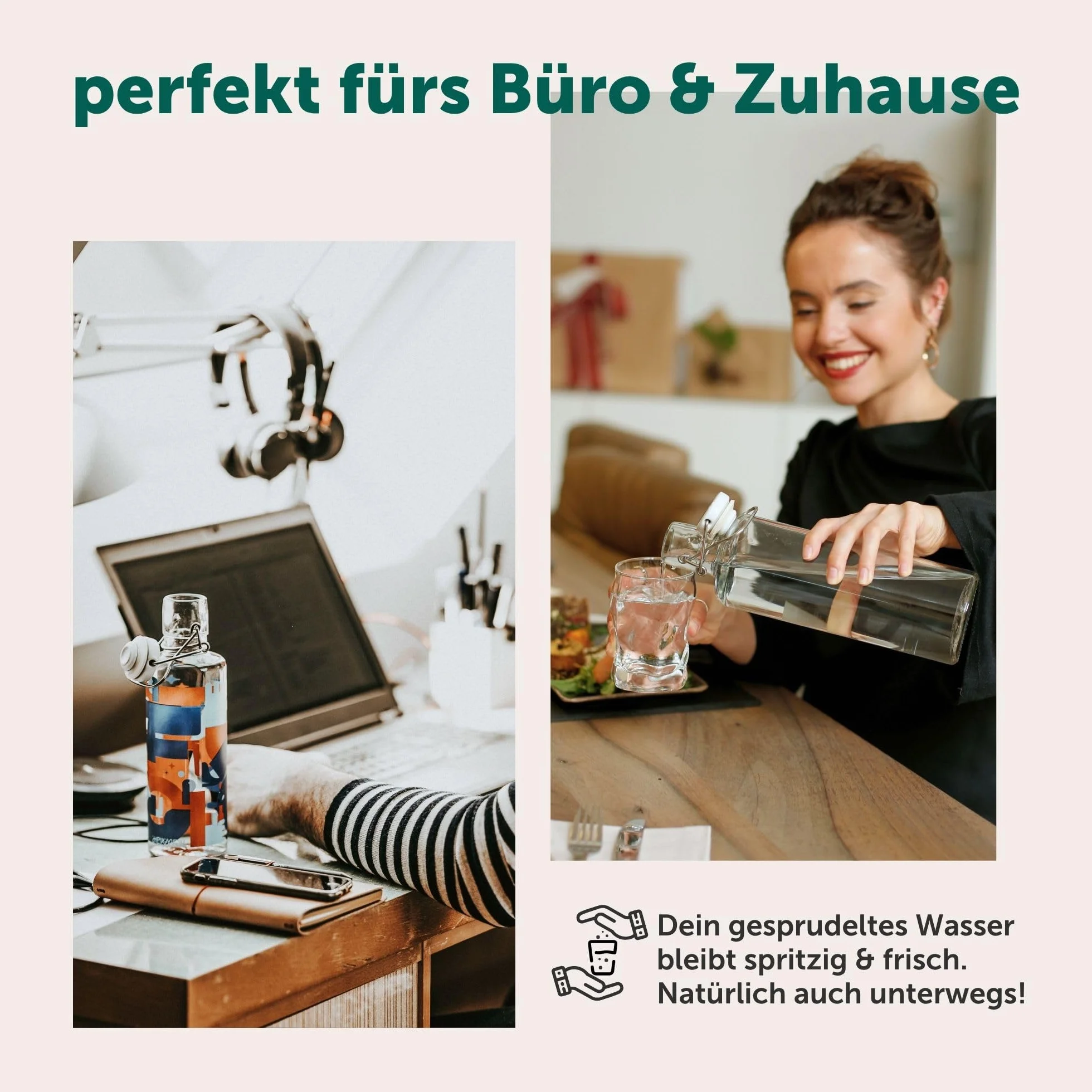 soulbottles Alpenblick wielokolorowy jeden rozmiar