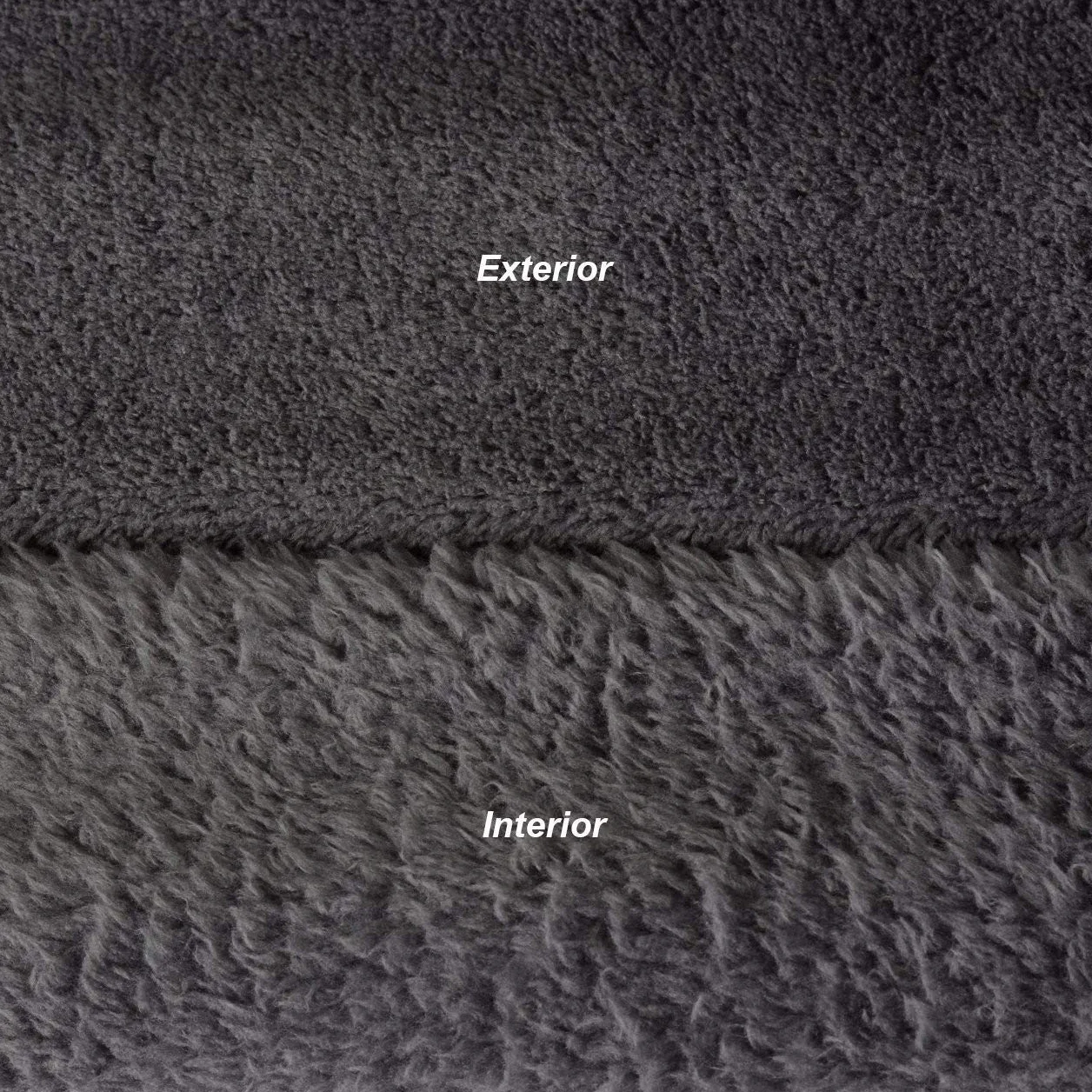 Snug Rug Deluxe przytulny koc z rękawami dla dorosłych, koc z włókniny z rękawami, z polaru Coral, łupek szary, 214 x 152
