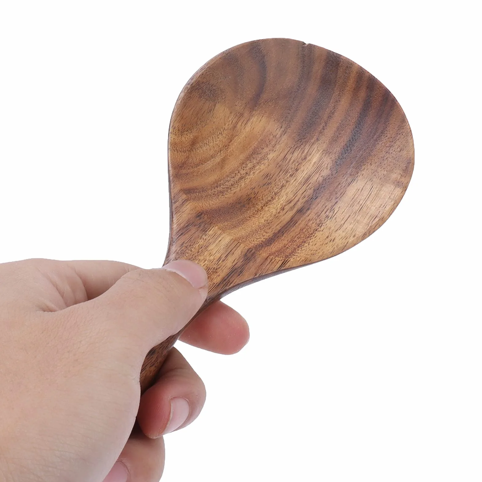 Łopatka do Ryżu Drewniana łyżka do Ryżu Naczynia Zastawa Stołowa Drewniana łyżka do Serwowania Akcesoria Kuchenne do Domu