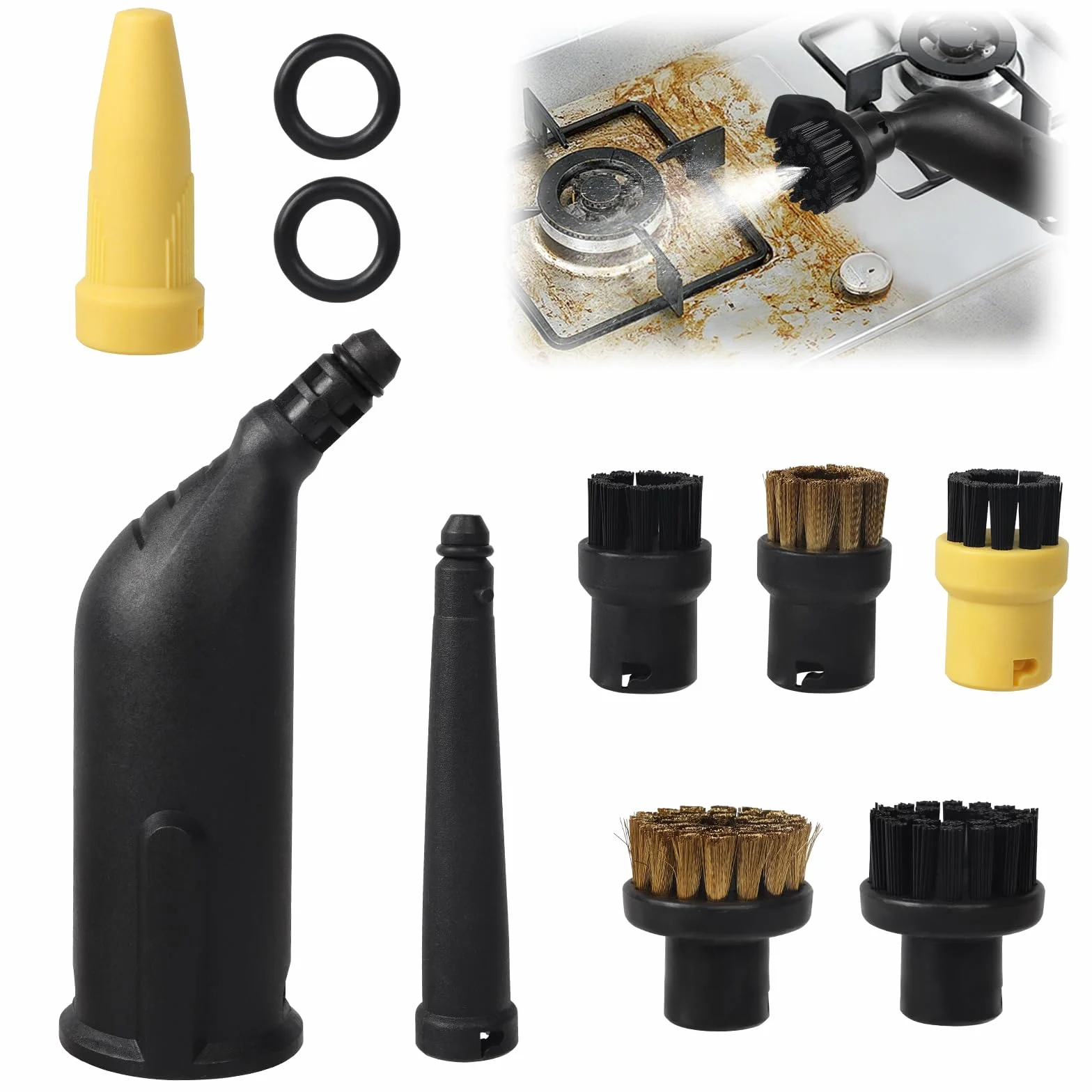 Karcher Zestaw 10 akcesoriów do czyszczenia parami SC1 SC2 SC3 SC4 SC5 SC7 CTK10