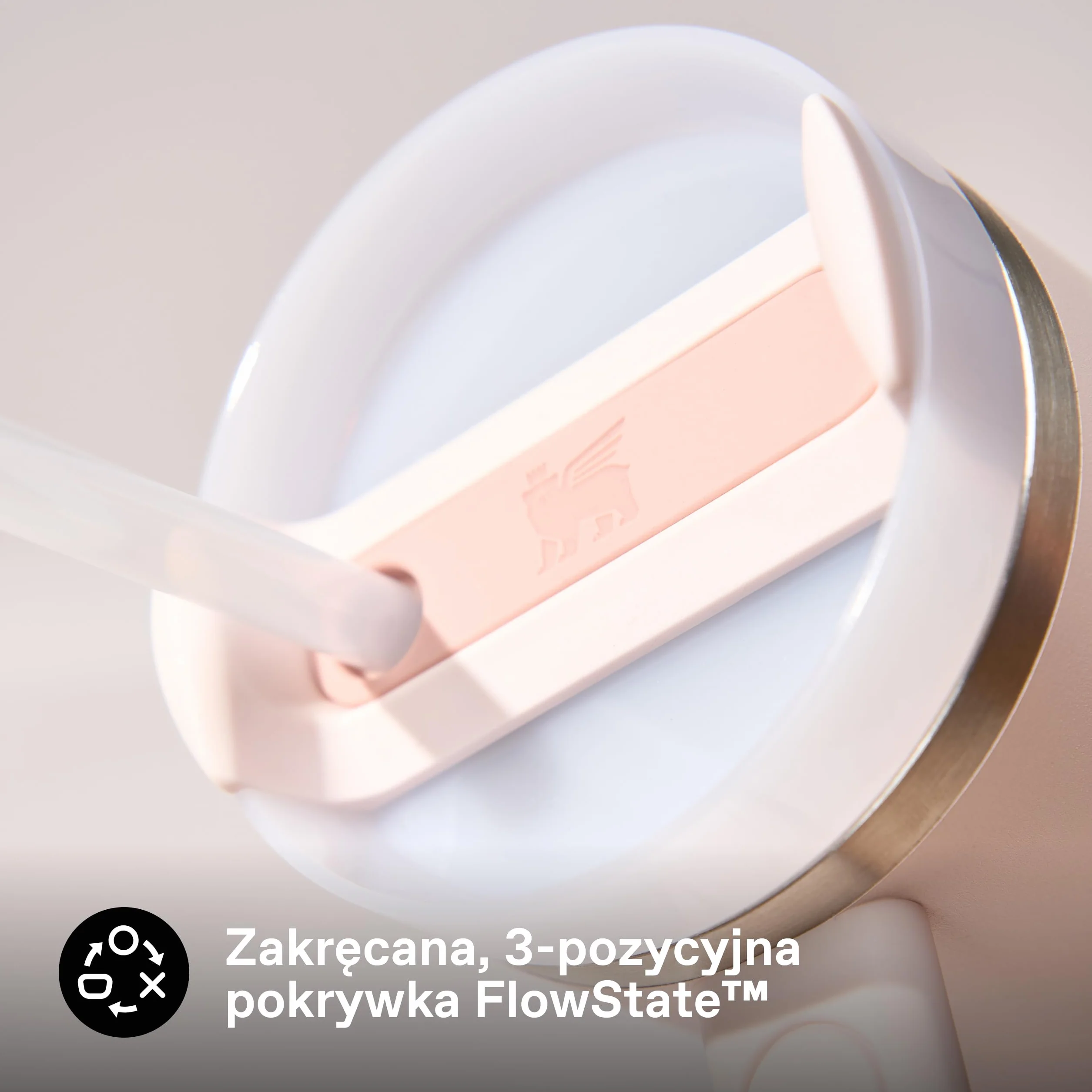 Stanley 1913 Quencher H2.0 FlowState Tumbler Kubek Ze Słomką Uchwytem Pokrywką 40 Godzin