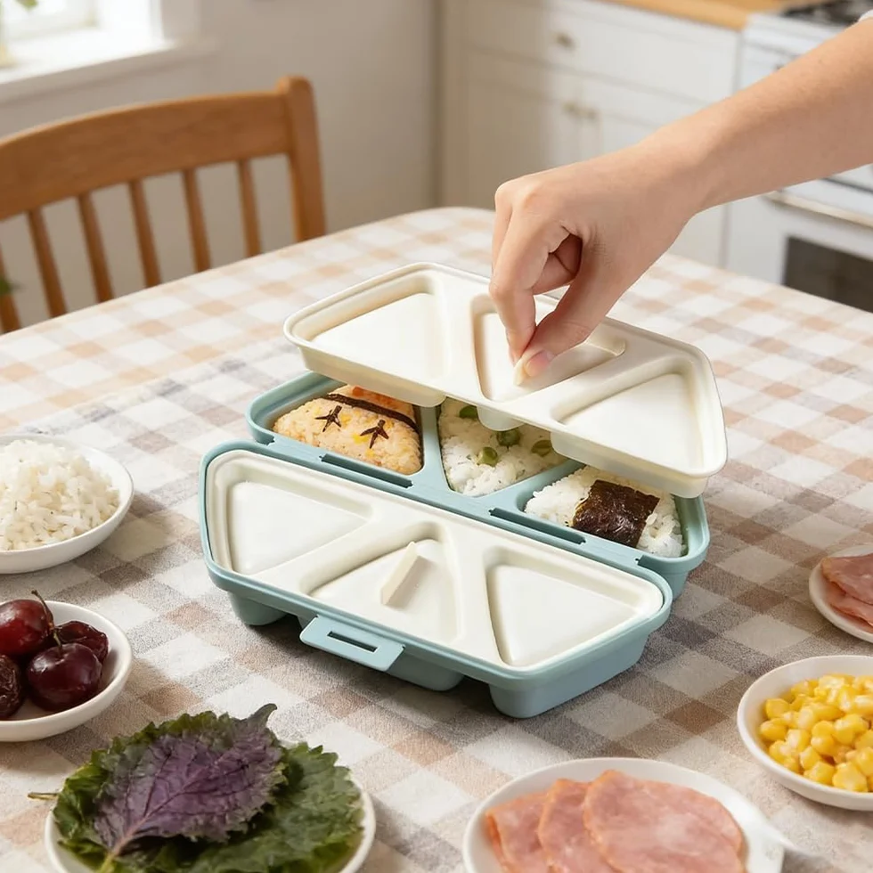Foremka do sushi Onigiri 6 w 1 2 sztuki do ryżu i alg