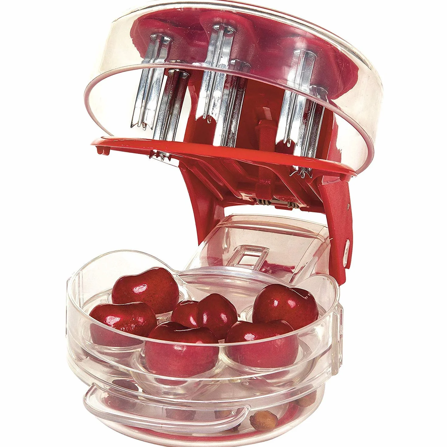Cherry Pitter Stoner Seed Remover 6 wiśniowych siewników