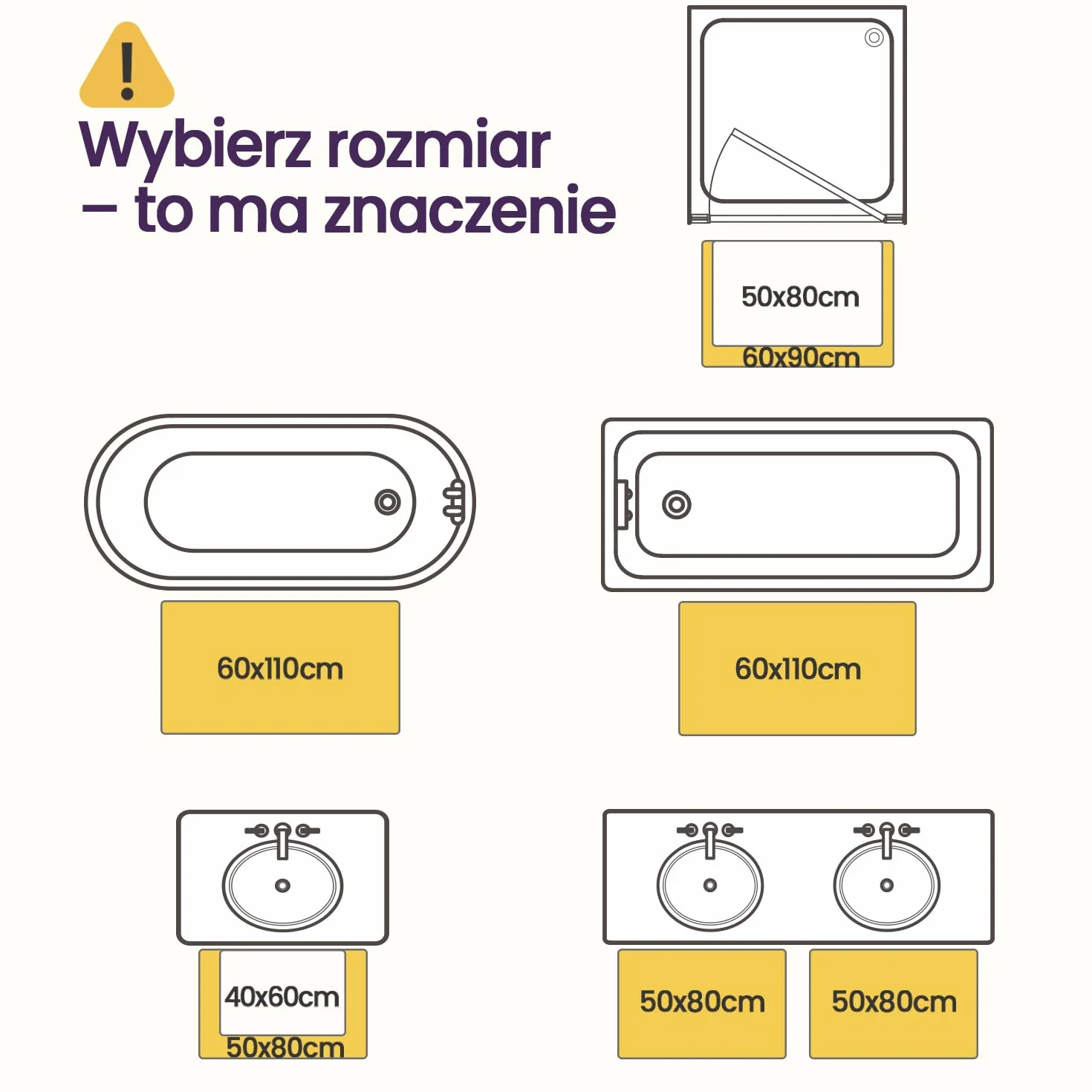 DEXI Antypoślizgowy, miękki dywanik łazienkowy, pochłaniający wodę, mata łazienkowa można prać w pralce, pod prysznic, wannę i toaletę, kolor granatowy, 50 x 80 cm