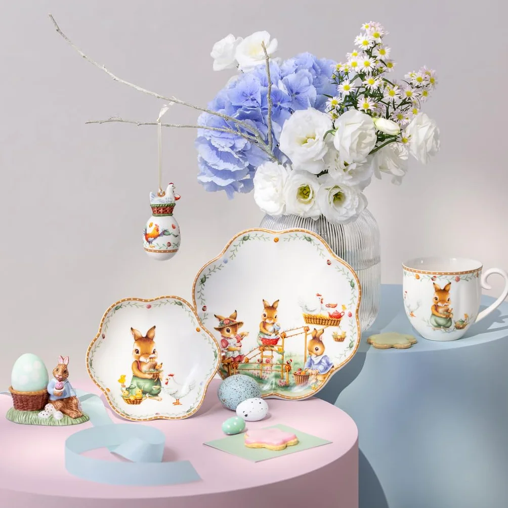 Villeroy & Boch Annual Easter Edition Miseczka 2026 Kolorowa Złote Akcenty Porcelana Premium
