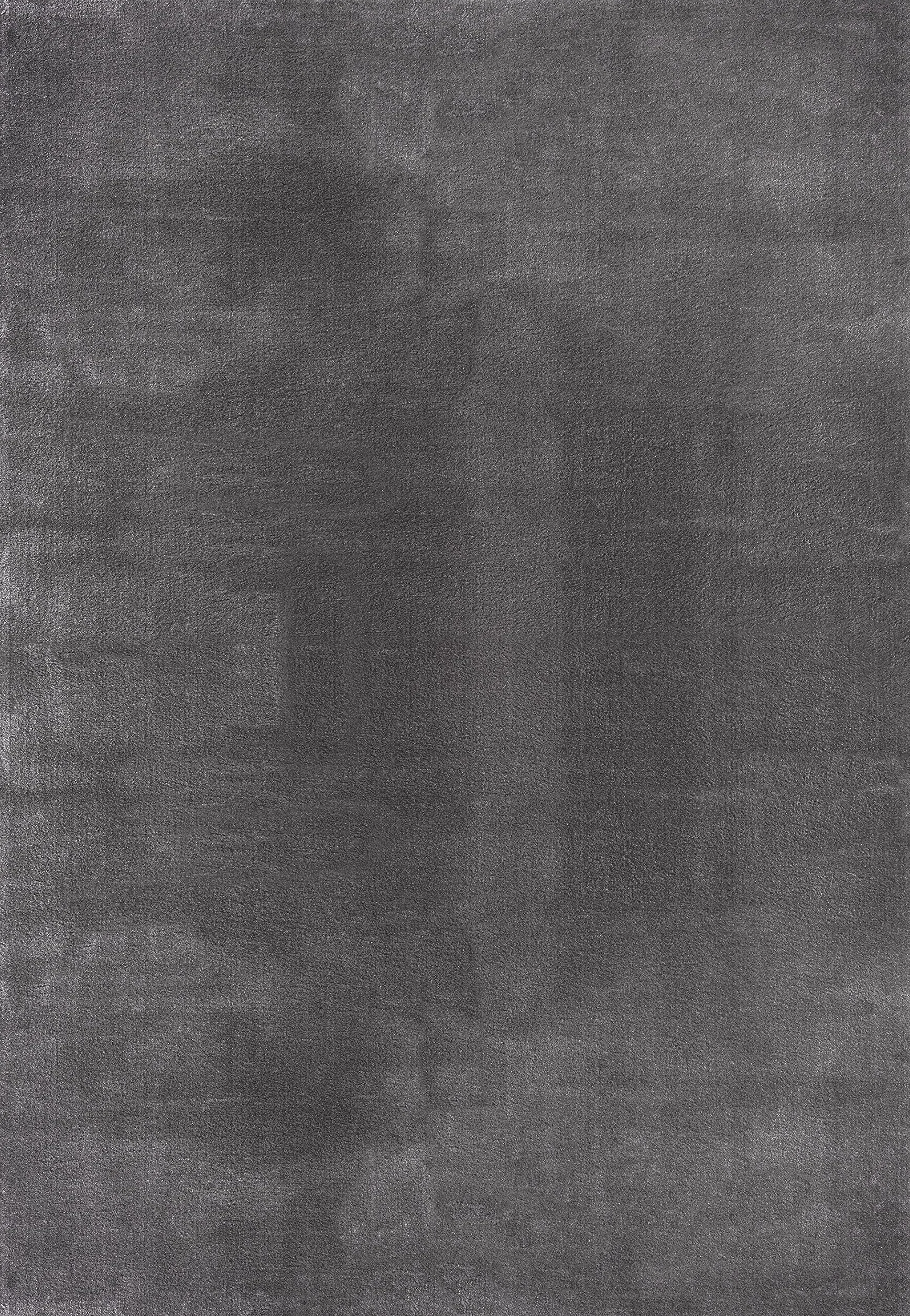 Dywan Relax Antracyt 80 x 150 cm - Nowoczesny dywan z krótkim włosiem antypoślizgowy