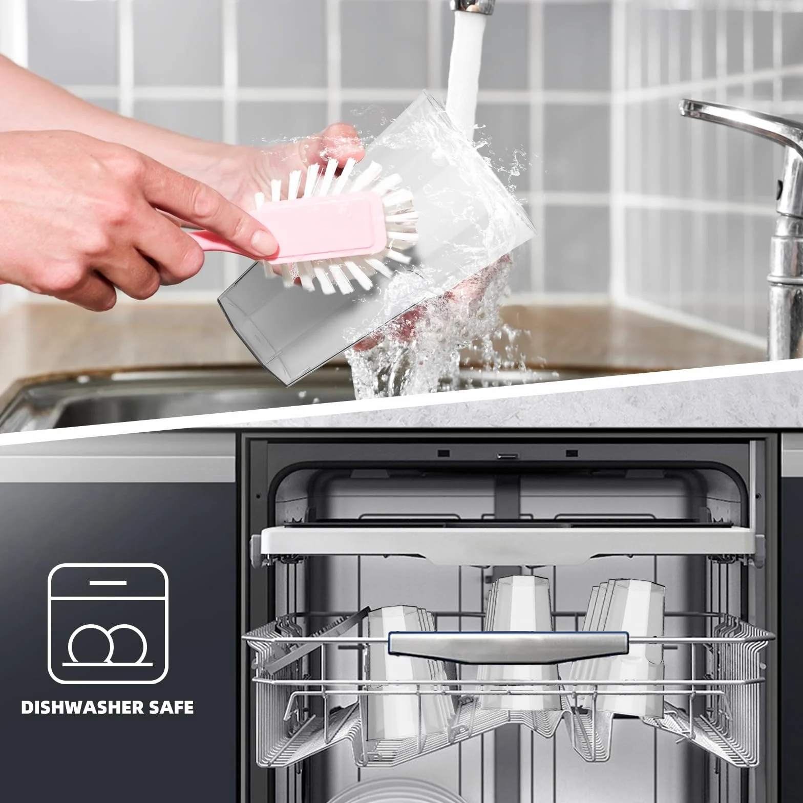 AOLUXLM 50 Unit Gobelets Réutilisables, 400ML Répétable Tasses Pour Boissons, Noël Anniversaire, Mariage