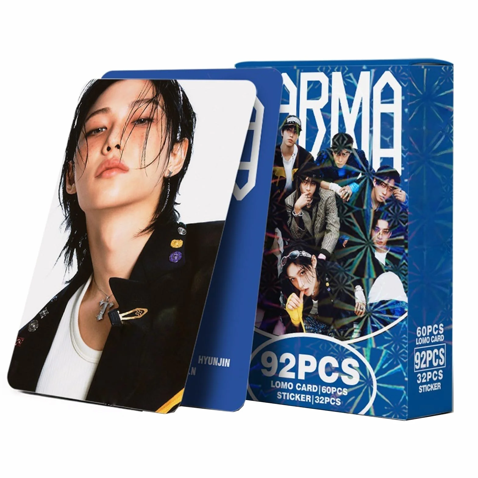 Yuto Stray Kids Album z fotokartkami 92 szt. Album Stray Kids Karma Karty z zdjęciami Karma karta lomo Karty lomo Prezent Merch dla chłopców i dziewczyn