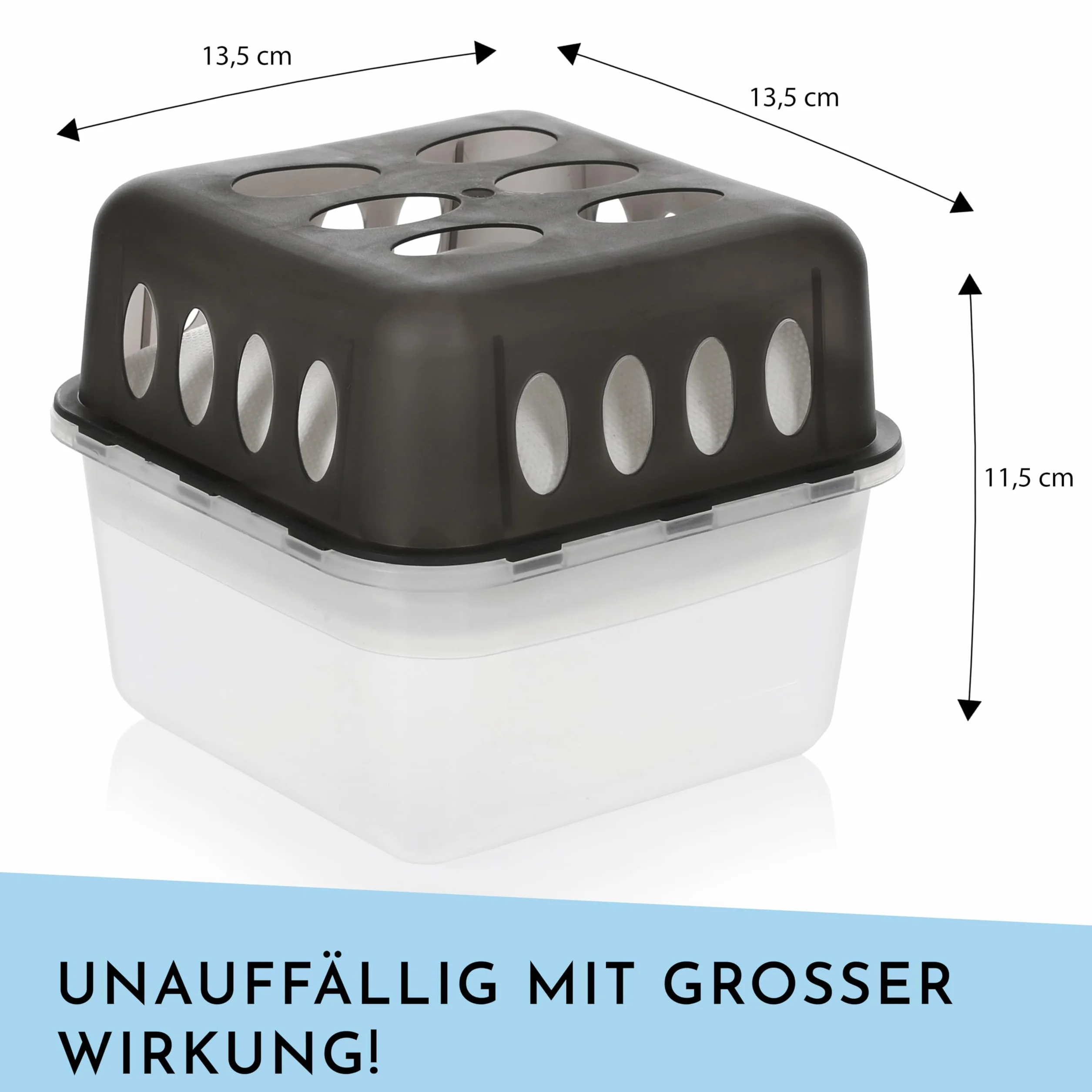 Vaily Osuszacz powietrza, zestaw 4 sztuk, 8 x 400 g, worek uzupełniający – osuszacz powietrza z granulatem do łazienki, piwnicy, mieszkania i wielu innych, do 40 m²