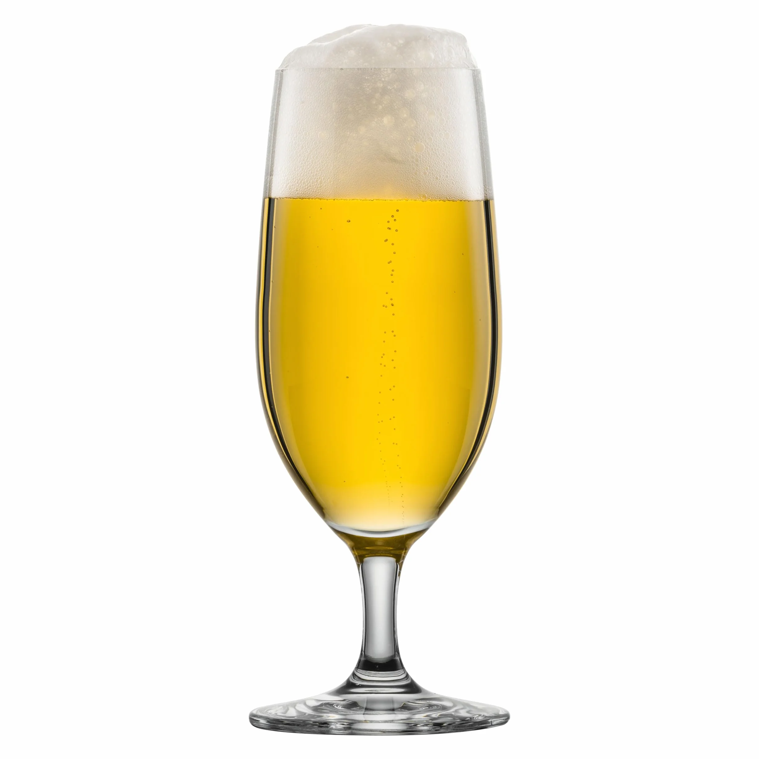 Schott Zwiesel Tulipan Beer Basic 0,3 l (zestaw 4 szt.), klasyczne szklanki do piwa Pils, nadają się do mycia w zmywarce, wyprodukowane w Niemczech (nr art. 123659)