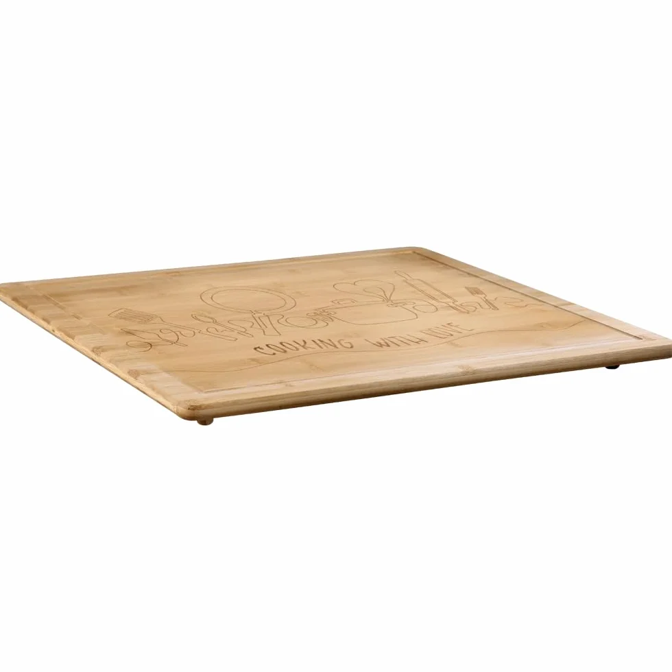Kesper płyta bufetowa z izolacją bambus 56x50x4 cm brązowa