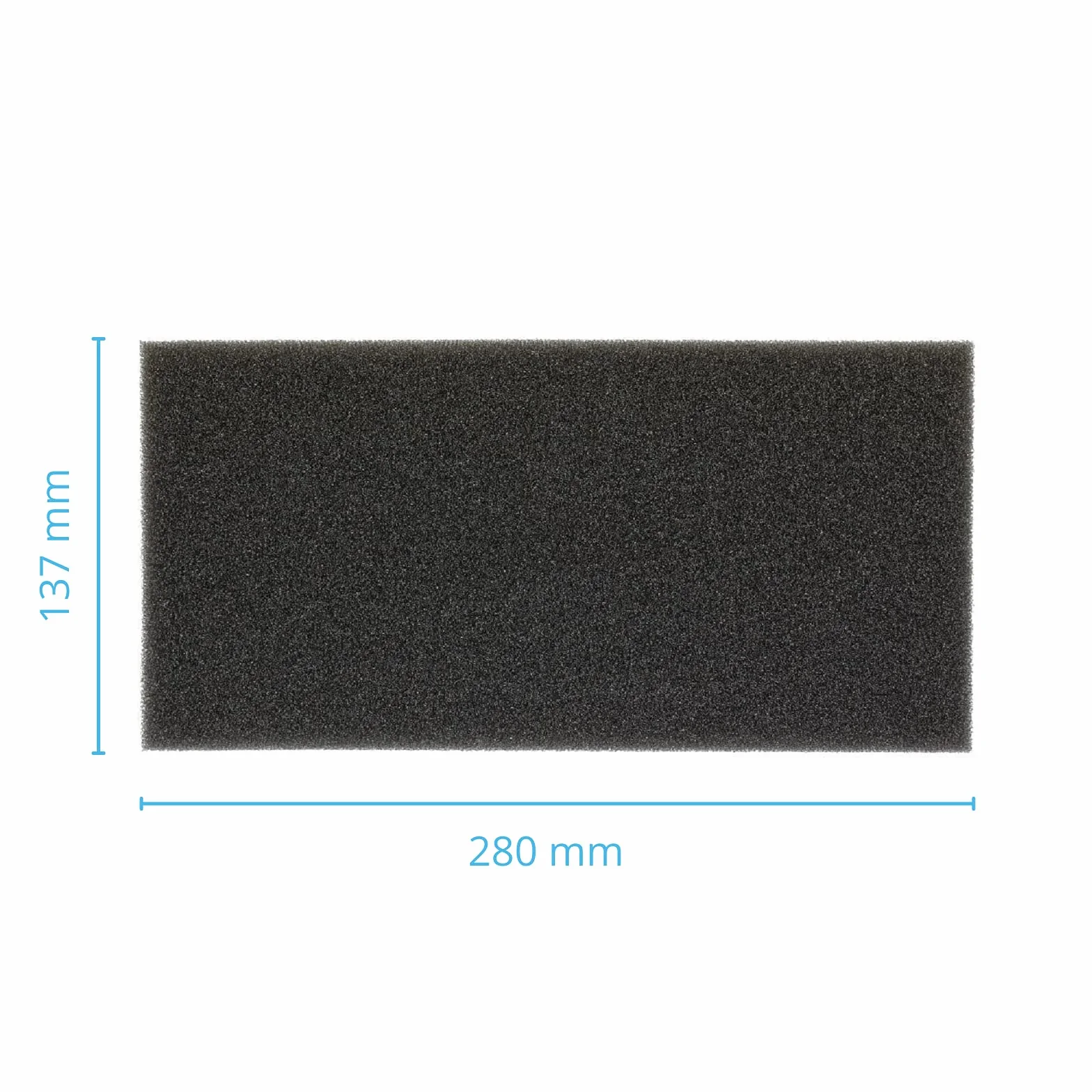 DL-pro Filtr gąbkowy 28 x 13,7 cm do Gorenje 429410 810183 D SP13 Panasonic ANH-628504 suszarka z pompą ciepła