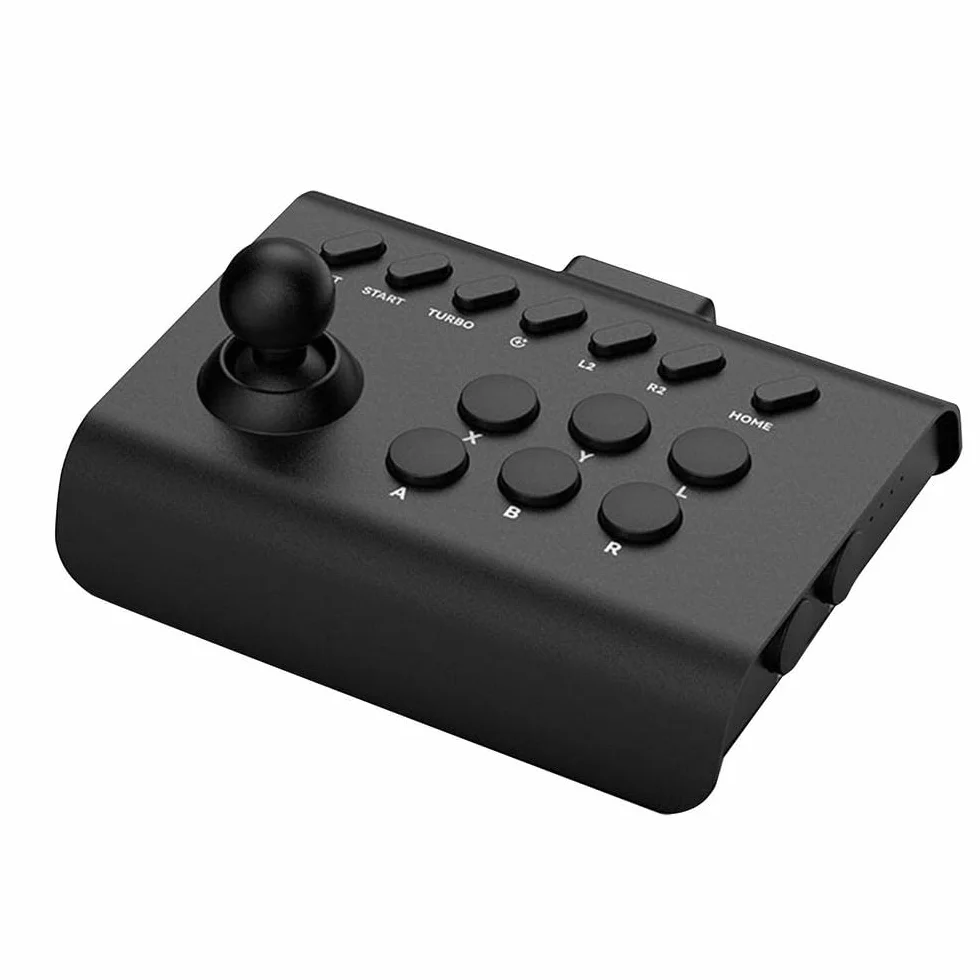 Joystick Arcade Fight Stick do PC PS4 PS3 kontroler Turbo Makro czarny