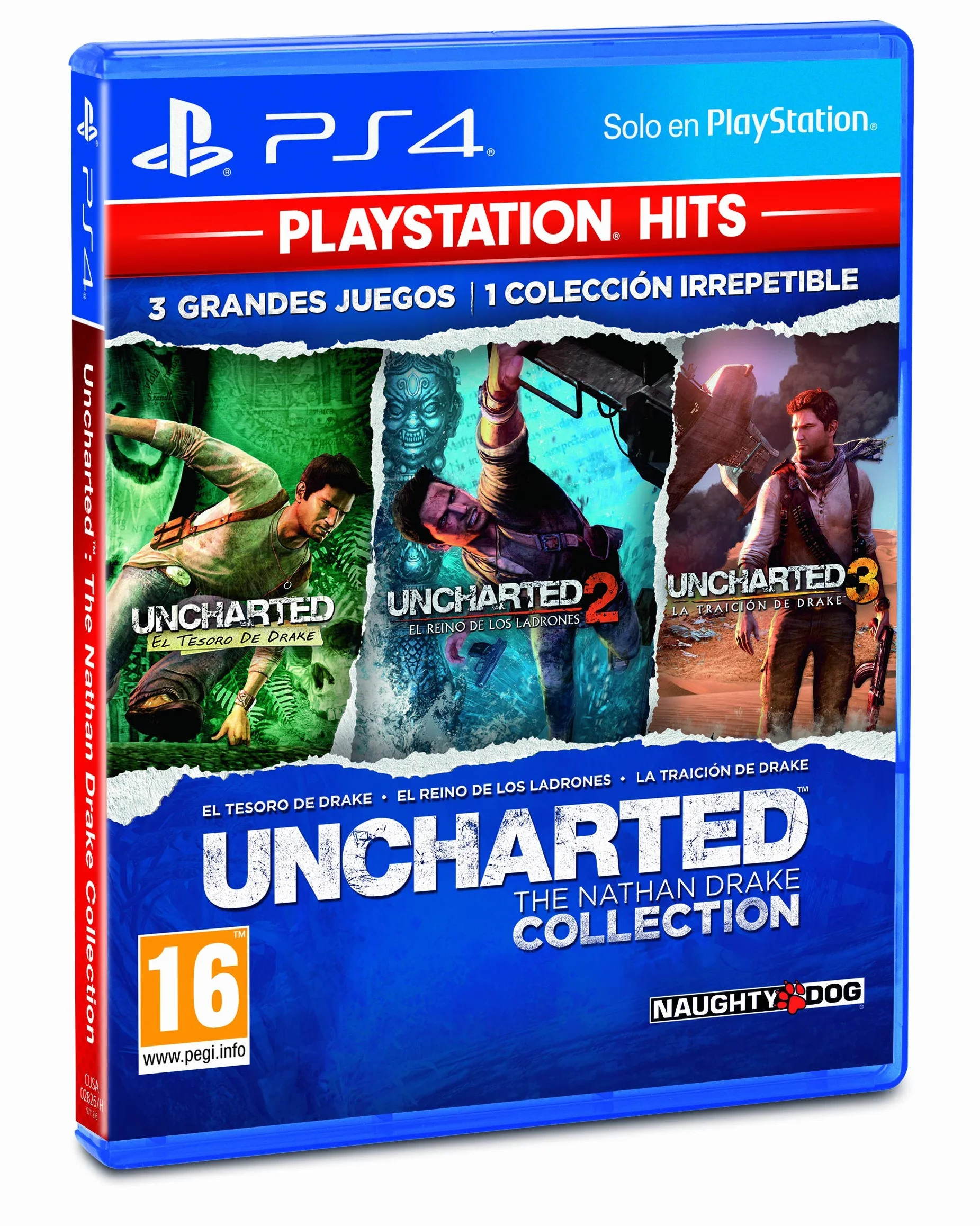 JUEGO Para CONSOLA SONY PS4 Hits Uncharted Collection