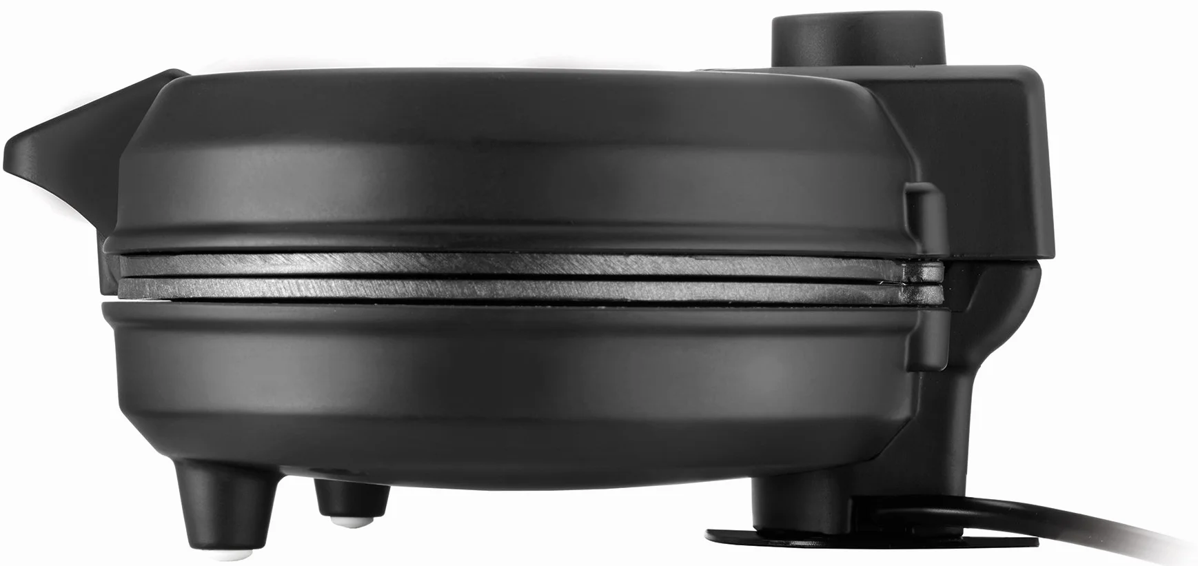 UNOLD 48165 podwójna maszyna do robienia pancake, czarna, stal nierdzewna, tworzywo sztuczne, 1 Load, Black