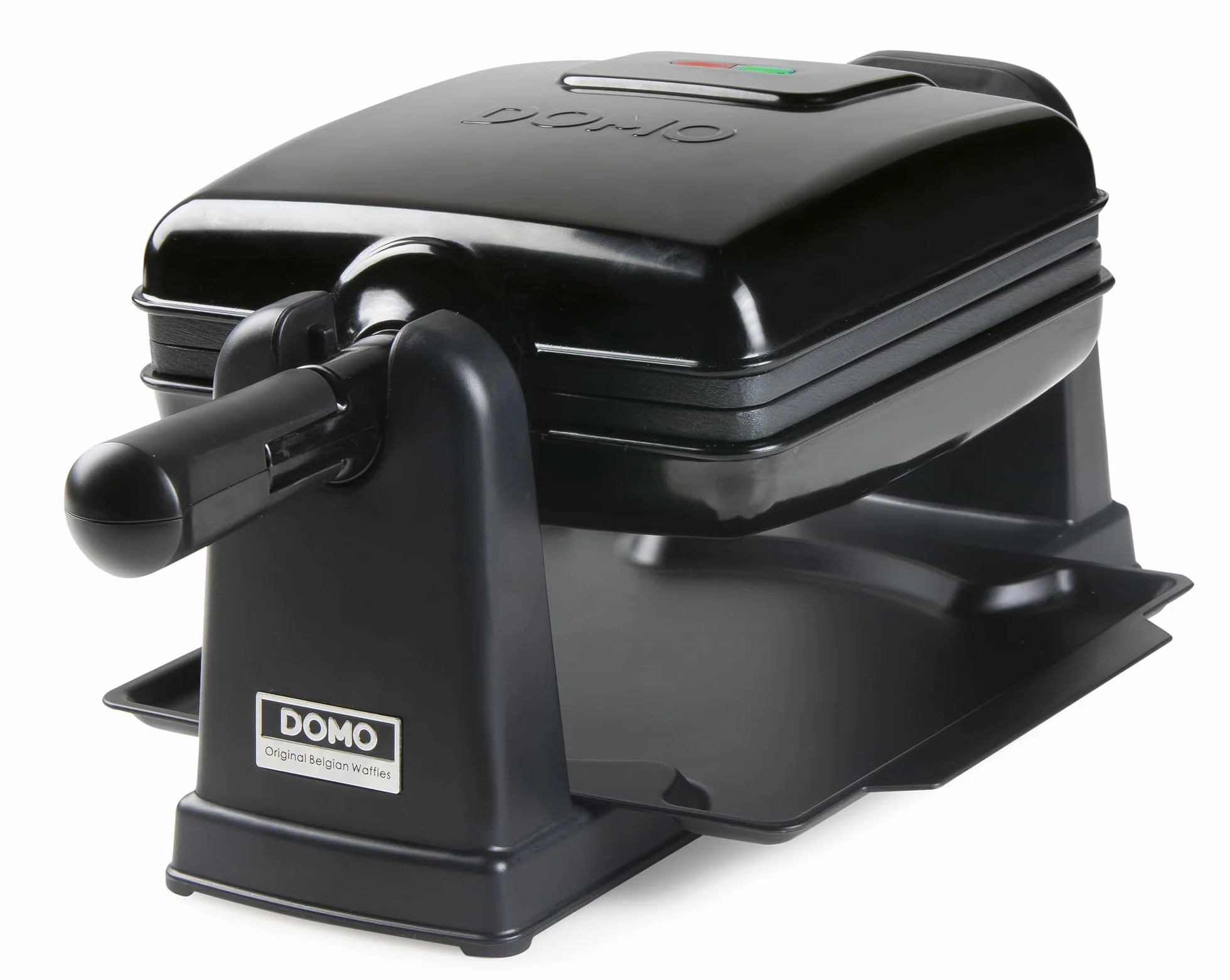 Domo DO9224W bk rottierendes Waffeleisen