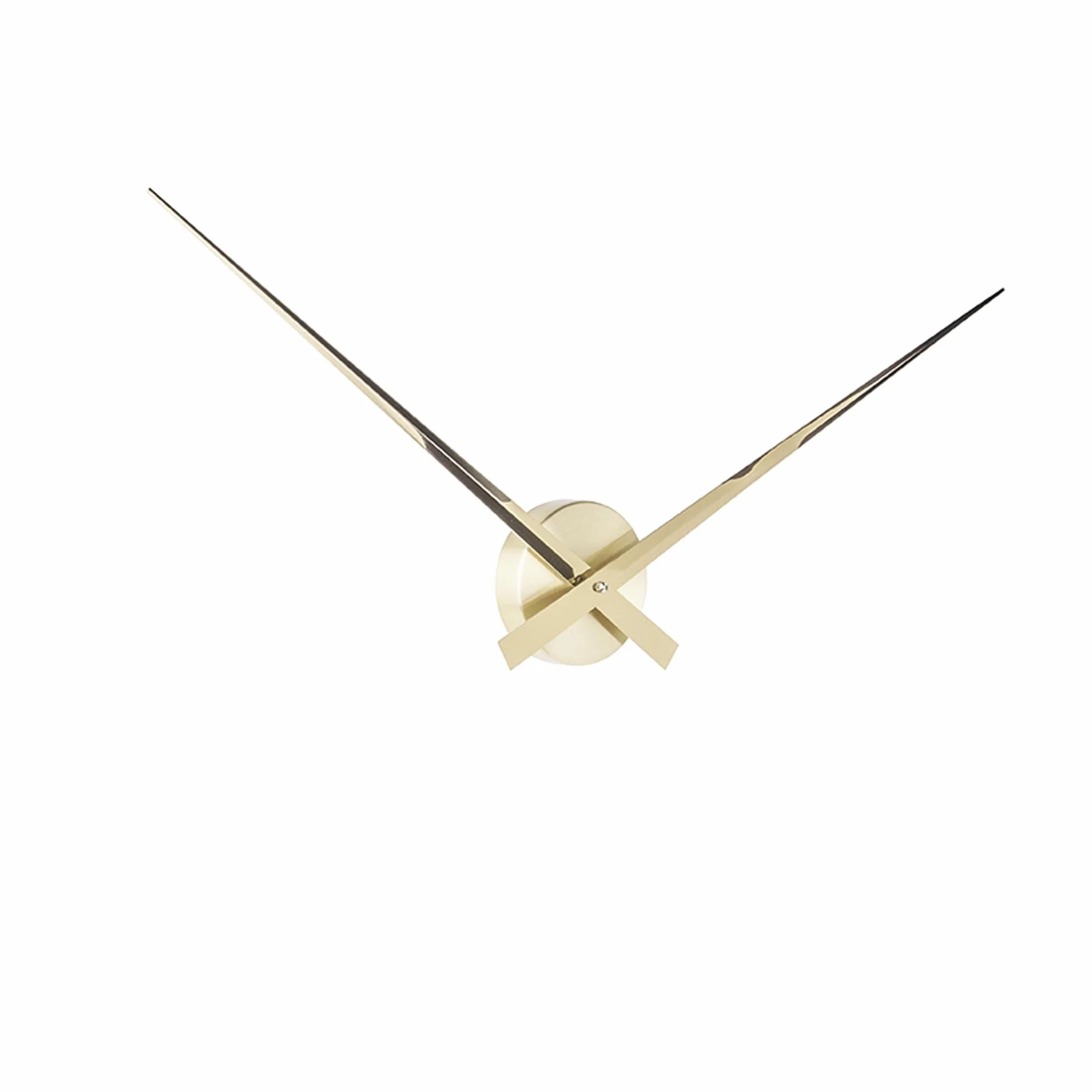KARLSSON Zegar ścienny Little Big Time aluminium pozłacany 90 cm