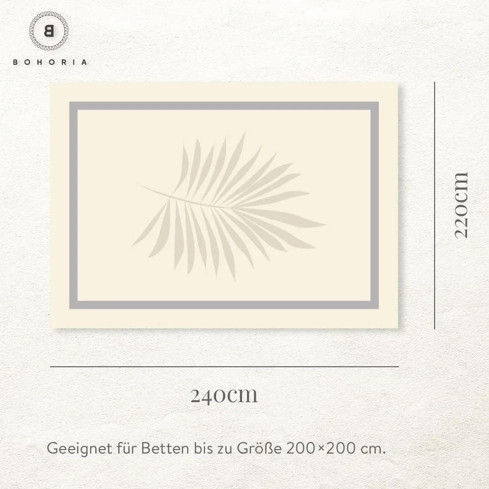BOHORIA® narzuta na łóżko dwustronna 220 x 240 cm