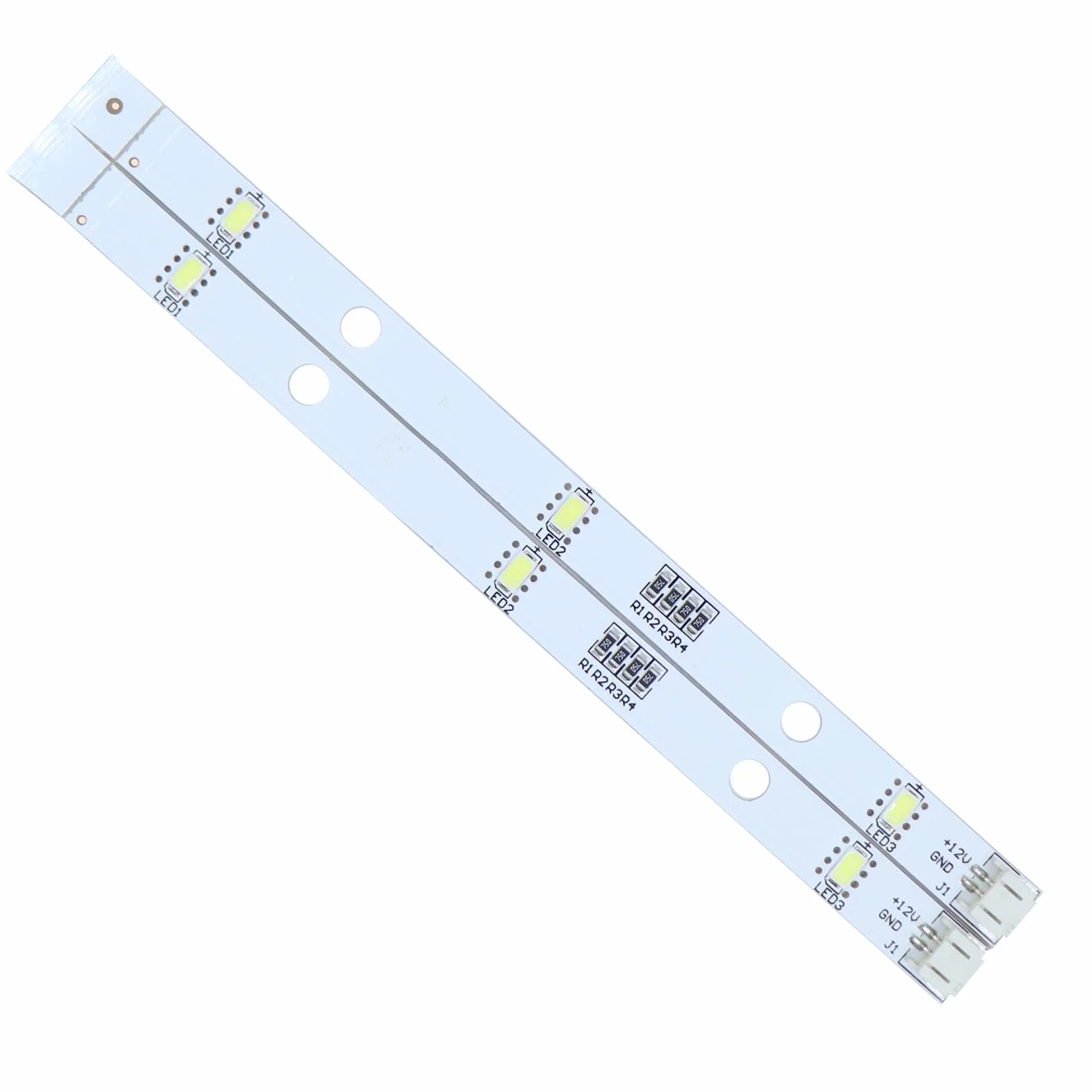 1629348 listwa świetlna LED, 2 sztuki, białe światło, do zamrażarki, kompatybilna z listwą świetlną do lodówek Rongsheng 1629348