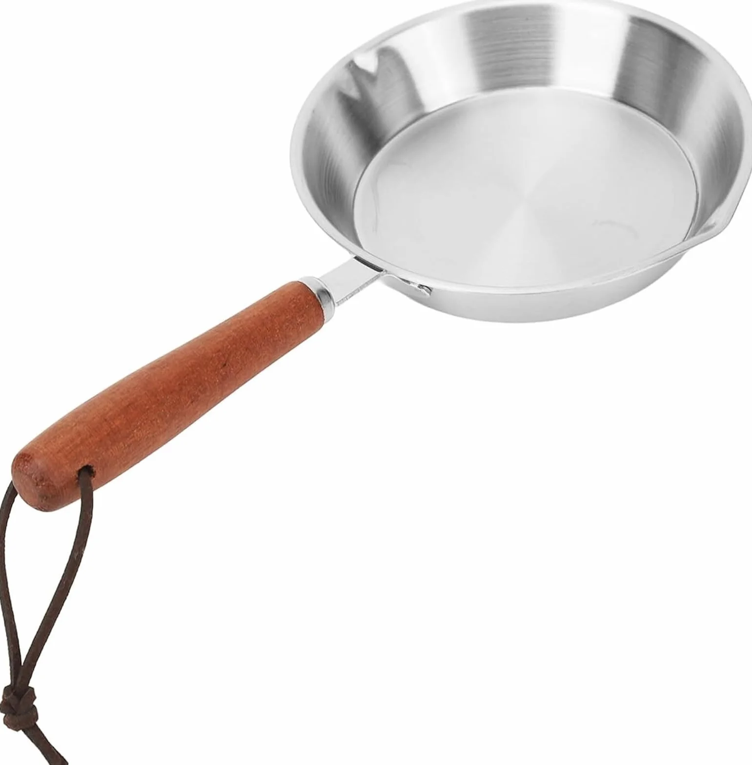 Patelnia do smażenia Mini patelnia do naleśników Patelnia ze stali nierdzewnej Przenośna patelnia Griddle Chef Patelnia ze stali nierdzewnej Patelnia do smażenia nieprzywierająca 4,7 cala(12CM)