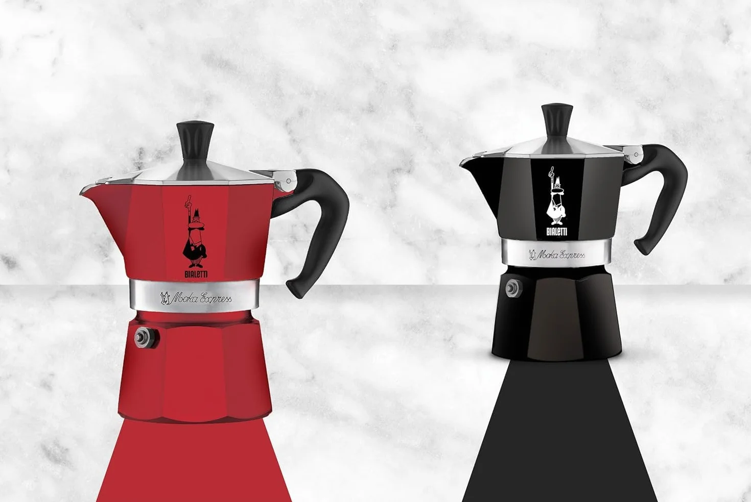 Bialetti – Moka Express: Klasyczna Kawiarka Do Przygotowywania Prawdziwej Włoskiej Kawy, 6 Filiżanek (270 Ml), Aluminiowa, Czarny