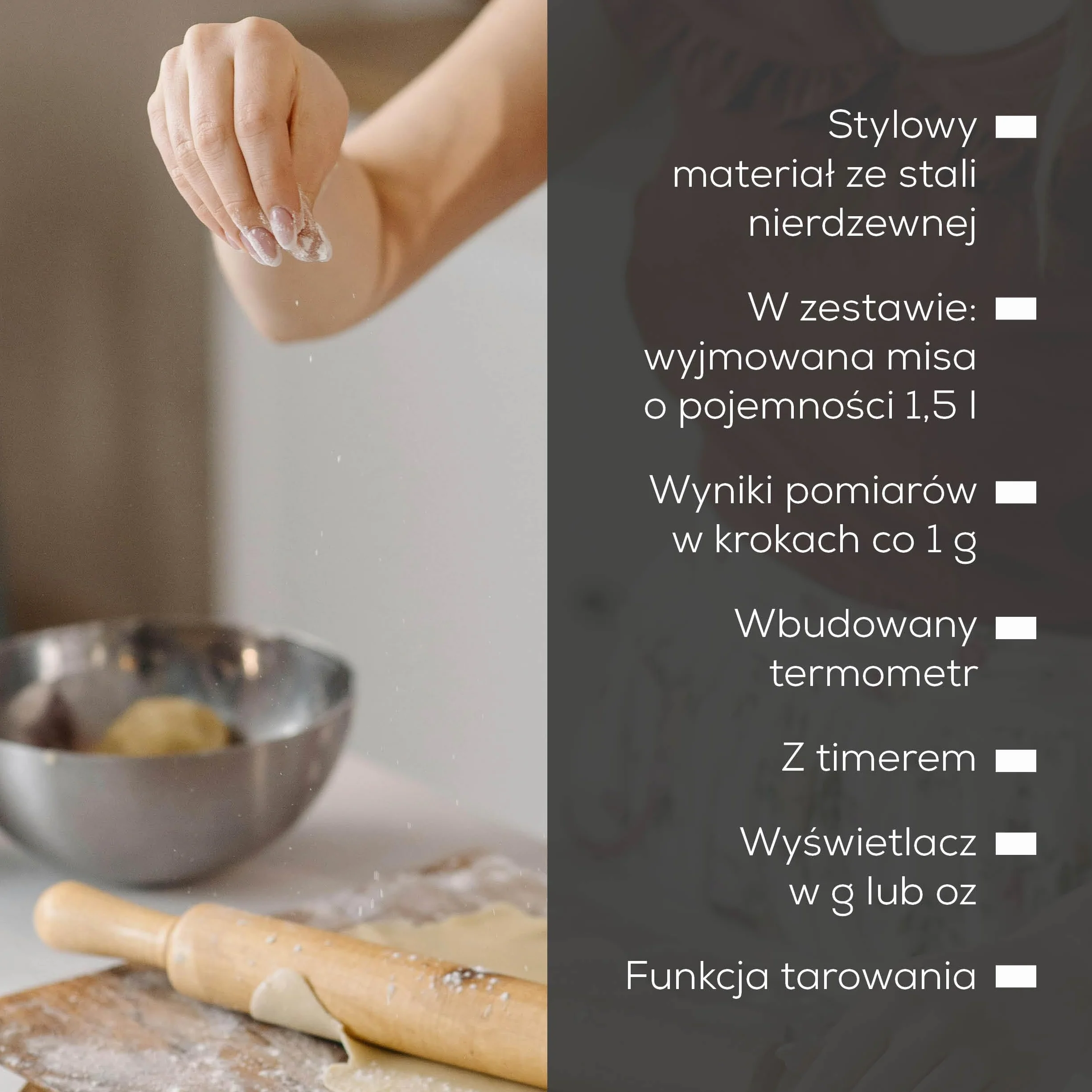 Beurer 708.4 KS 54 waga kuchenna (z miską ze stali nierdzewnej), 21,3 cm