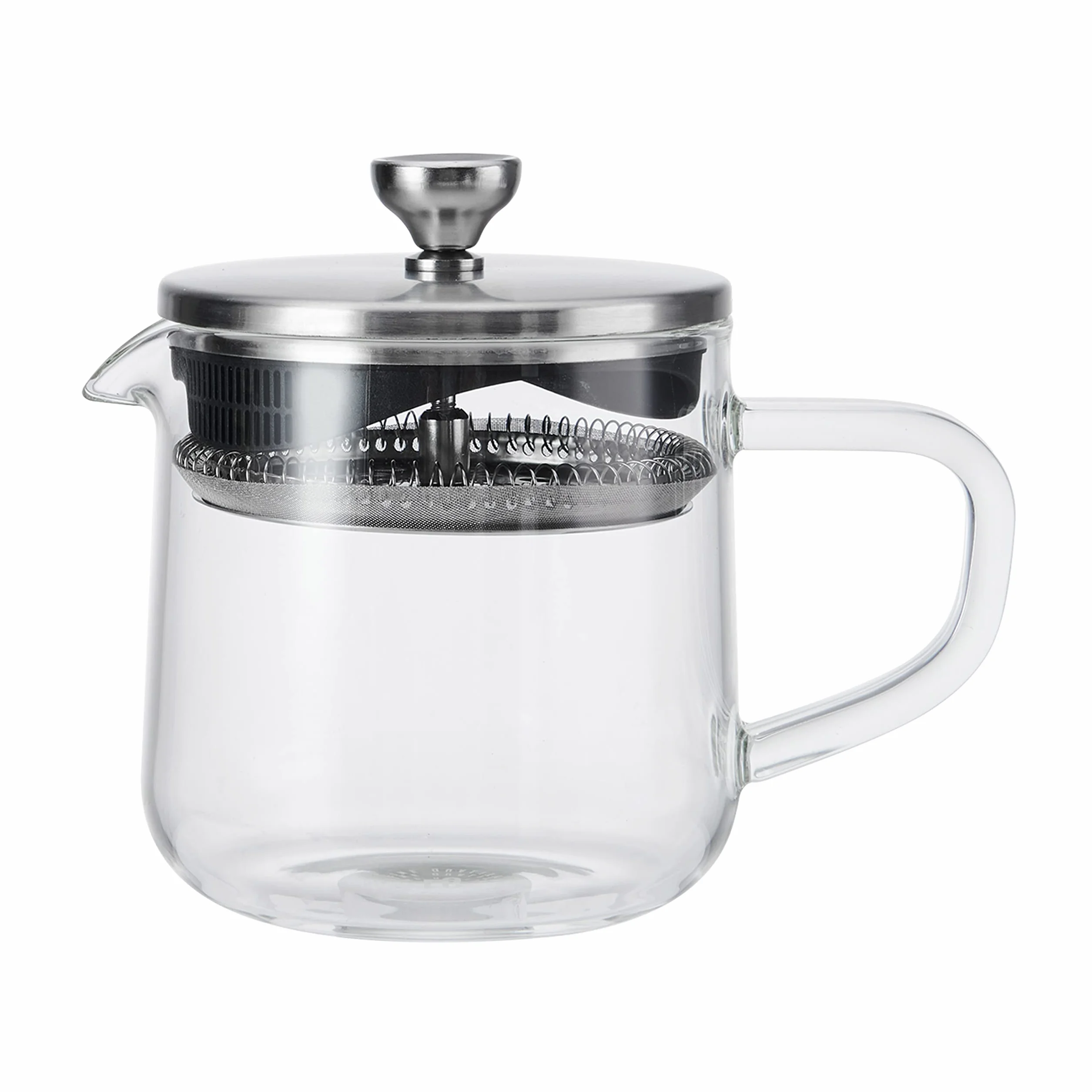 La Cafetière Szklany Zaparzacz do Herbaty z Filtrem ze Stali Nierdzewnej