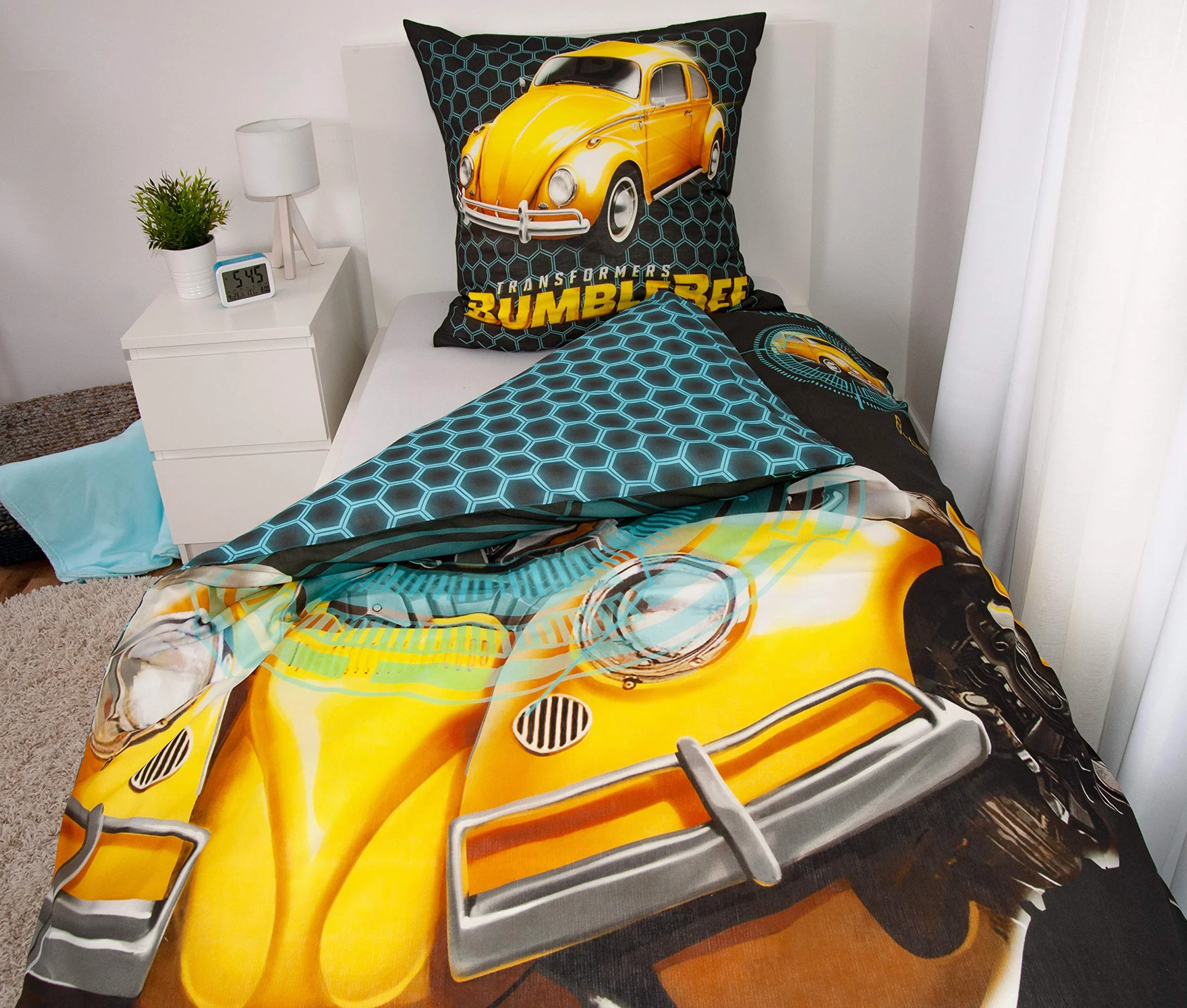 Bumblebee komplet pościeli bawełna wielokolorowy rozmiar niemiecki