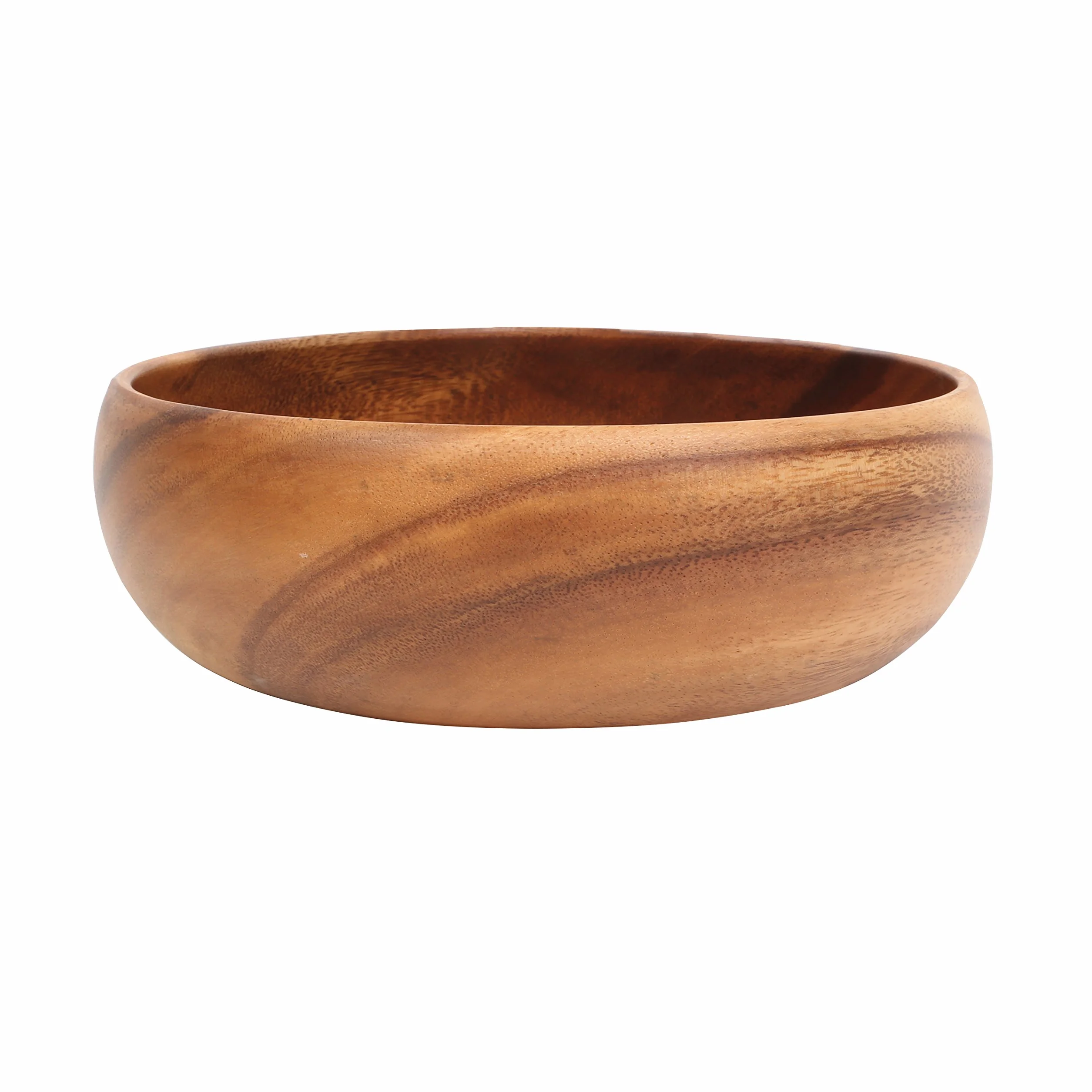 Premier Housewares Duża salaterka z drewna Acacia Kora Okrągła miska 26 cm