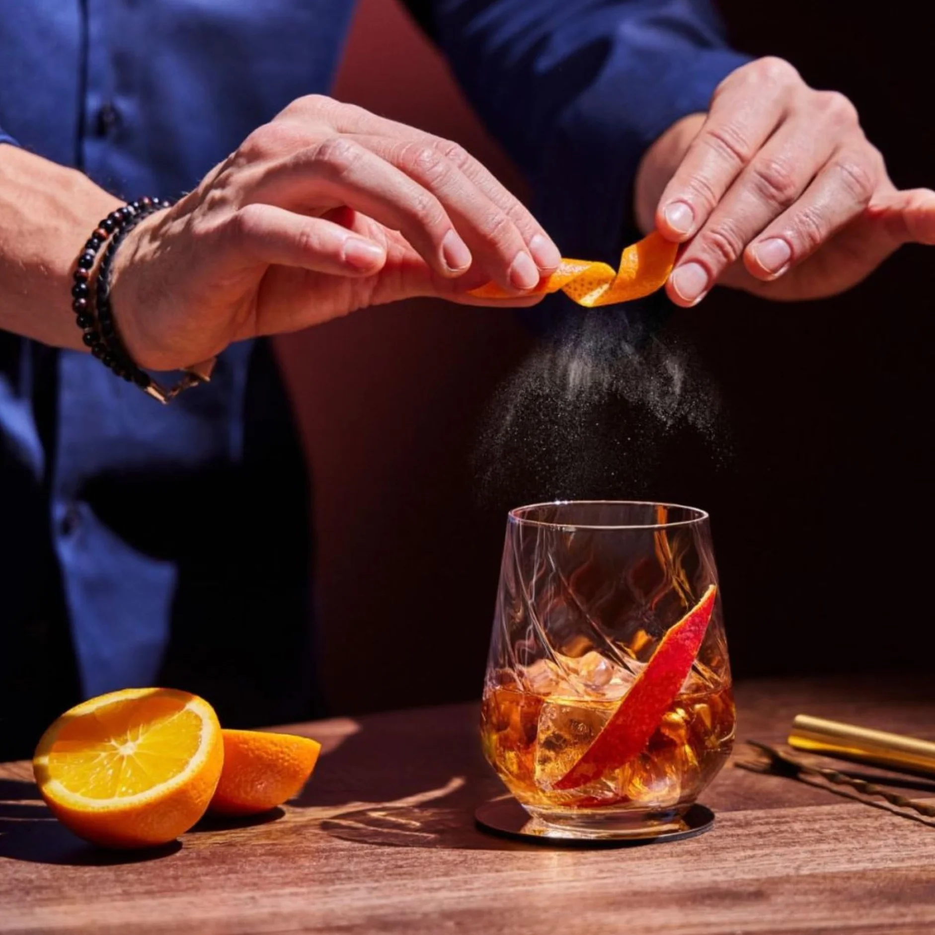 KROSNO Splendour LUMI Szklanki do Napojów 430 ml Zestaw 3 szt – Szkło Kryształowe Bezołowiowe, Nowoczesne, Eleganckie Szklanki do Wody, Soków i Koktajli, Wyprodukowane w Europie