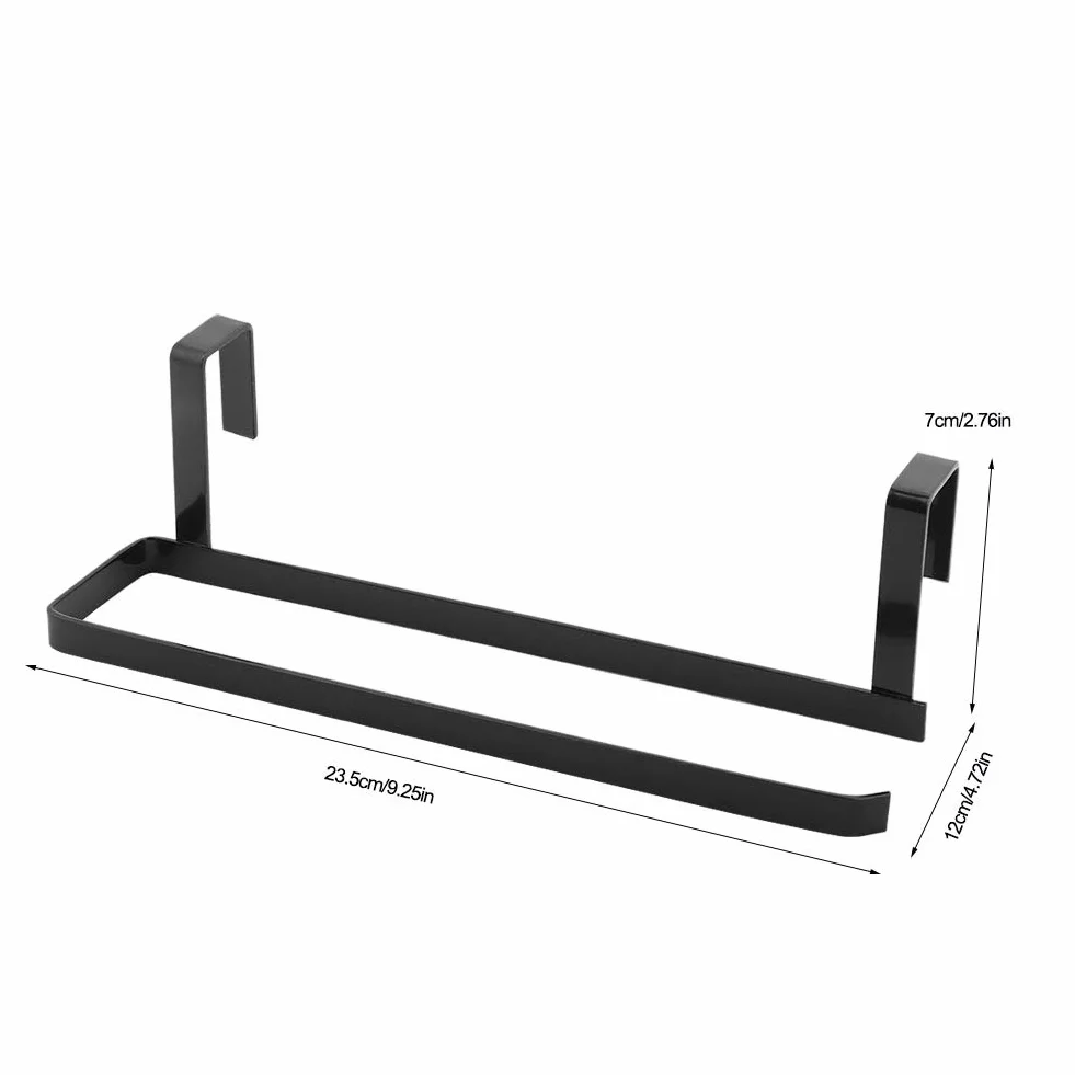 Uchwyt na Ręcznik Papierowy, Premium Iron Cabinet Uchwyt na rolkę Papieru Rack Uchwyt na Ręcznik Papierowy Pod szafką Bez Wiercenia Pod Blatem Uchwyt na Ręczniki Papierowe do