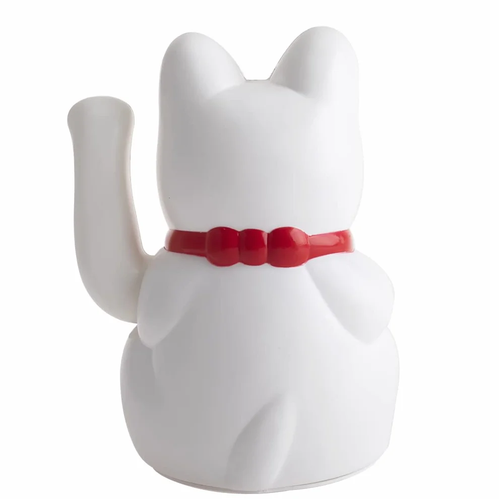 Kot Maneki Neko Ruszające Się Ramię Szczęśliwy Kot