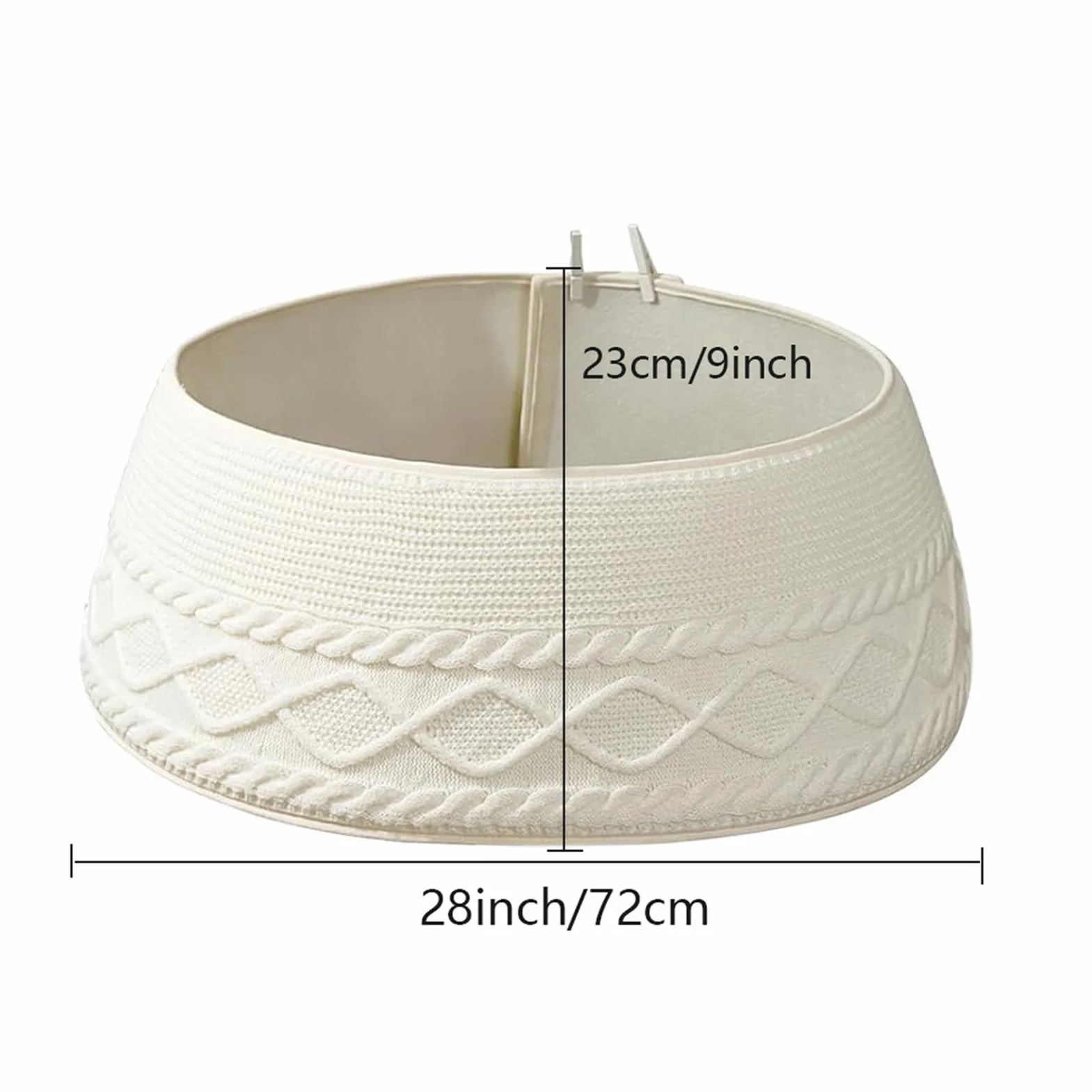 Spódnica pod choinkę 72 x 23 cm osłona stojak