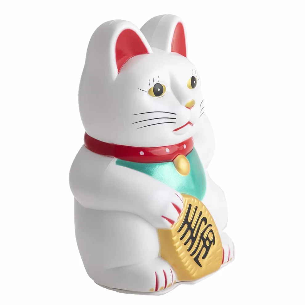 Kot Maneki Neko Ruszające Się Ramię Szczęśliwy Kot