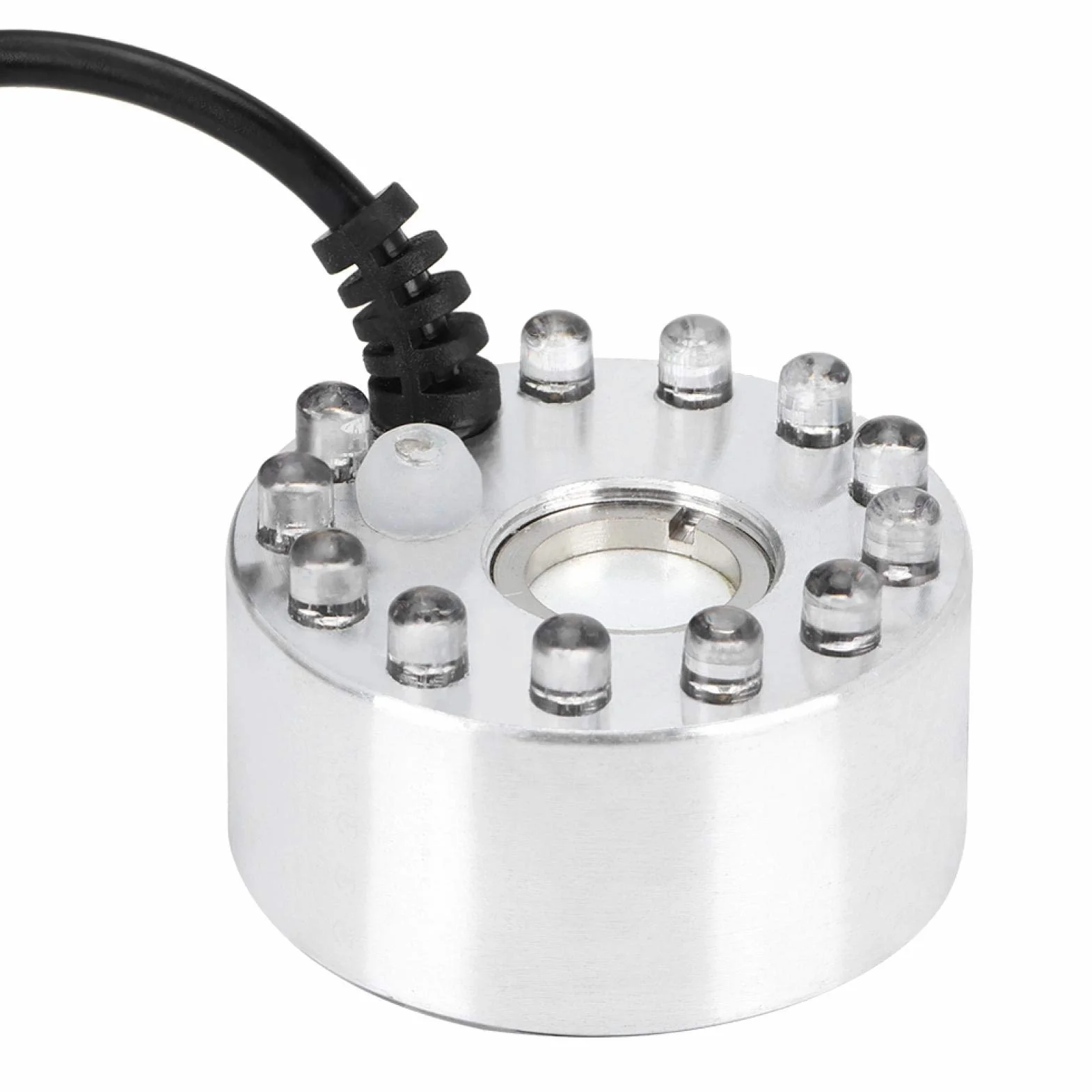 Fontanna na biurko, fontanna LED z wodospadem ze zmianą koloru, wewnętrzna fontanna na biurko do dekoracji biurka Symulacja Rockery Humidifier Decor (EU 220V)