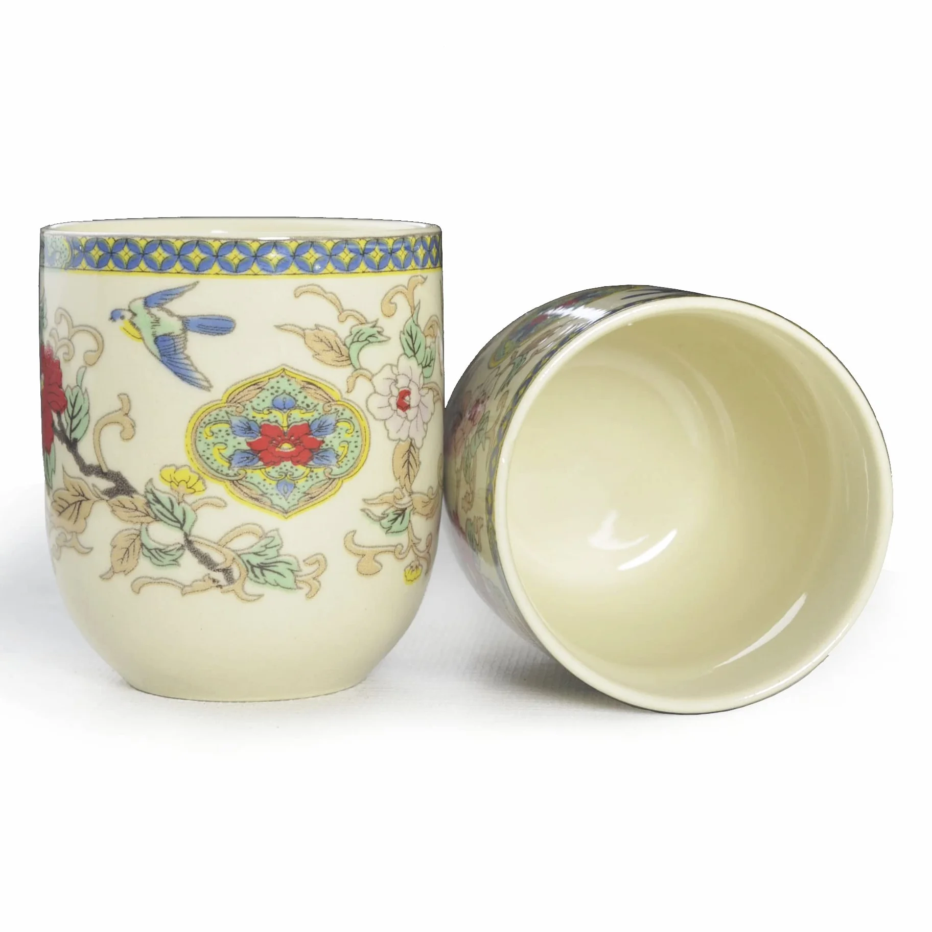 Porcelanowy czajniczek zestaw do herbaty 850 ml 6 filiżanek 170 ml