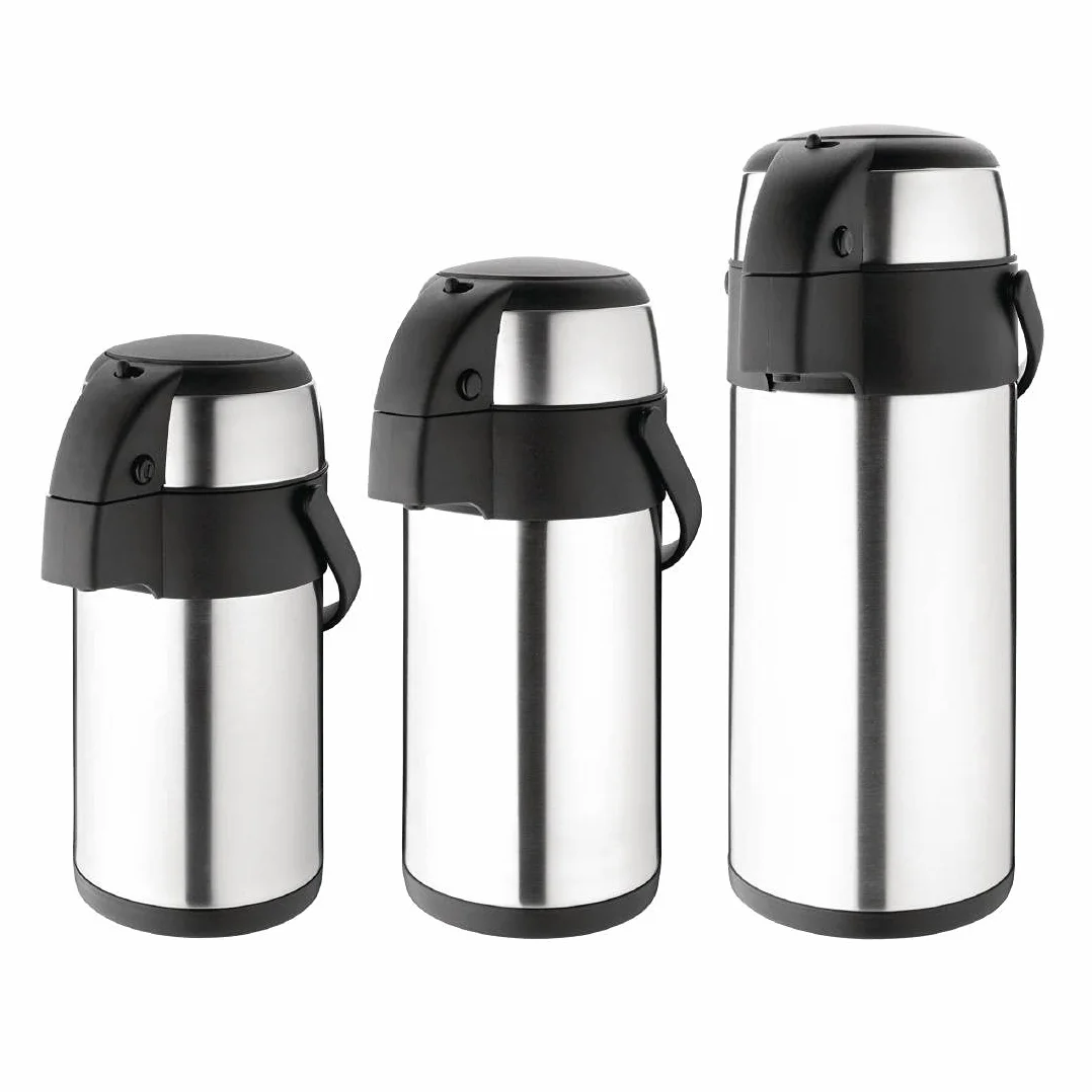Olympia Pompka Action Airpot 3 l 370 x 151 mm stal nierdzewna zaparzacz do herbaty