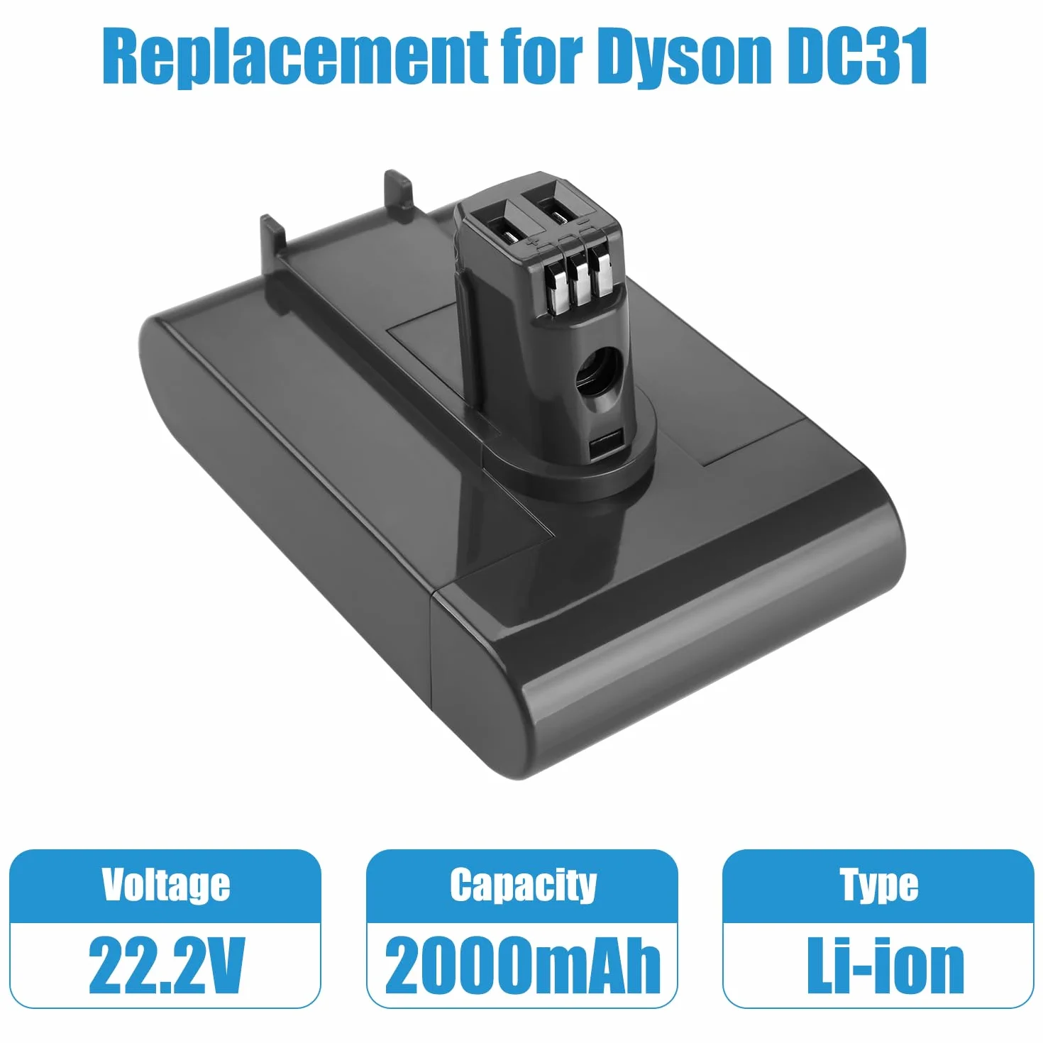 Energup Akumulator zamienny do Dyson DC31 DC34 DC35 DC44 Tye A (nie typ B)