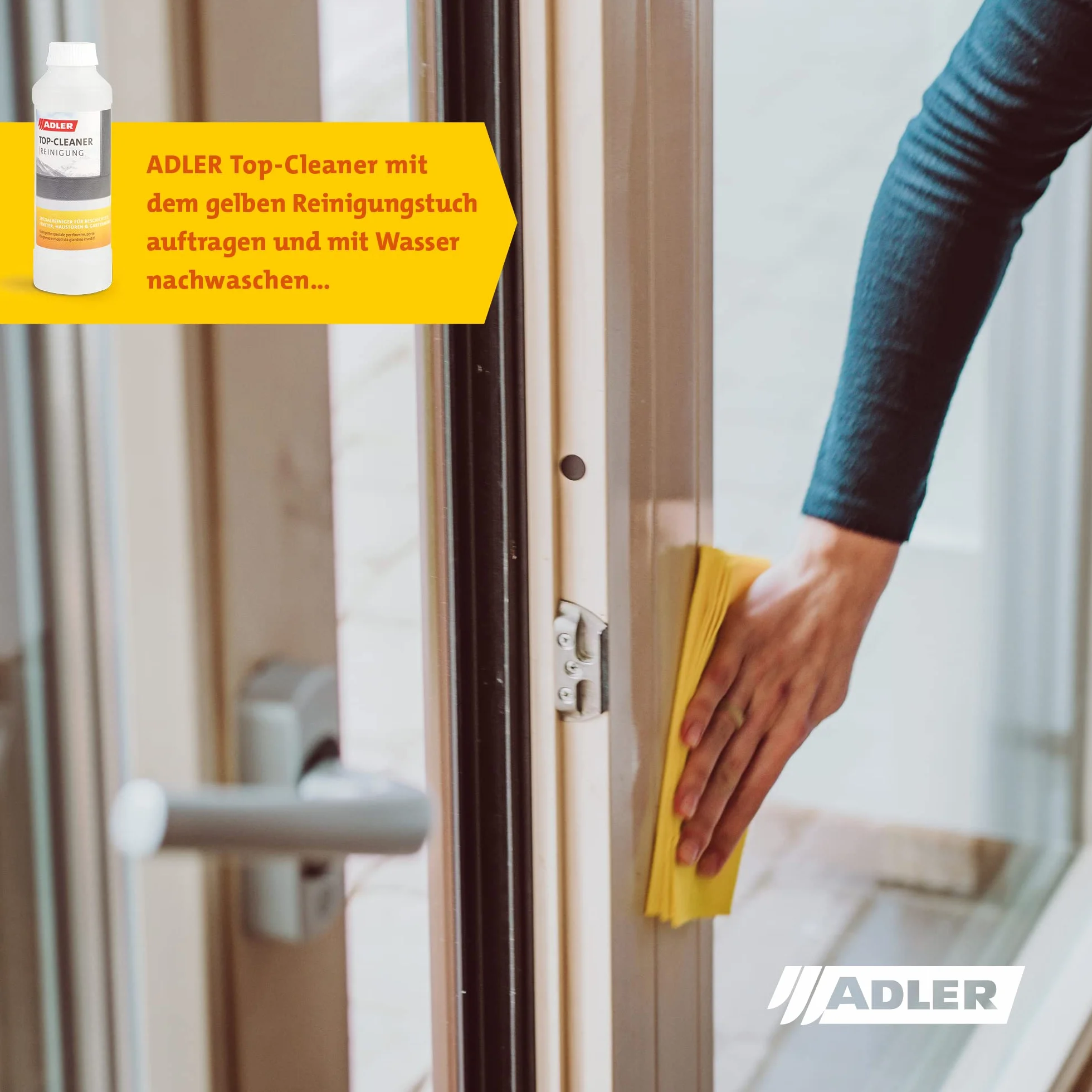 Windoor Care zestaw do pielęgnacji i czyszczenia okien i drzwi