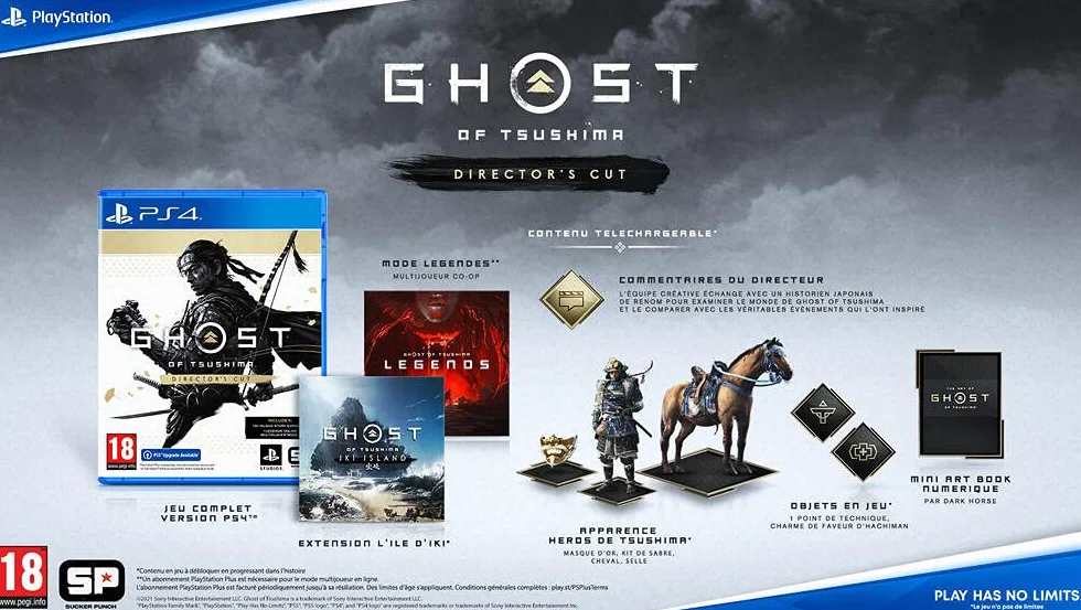 GHOST OF TSUSHIMA DIRECTOR'S CUT PS4