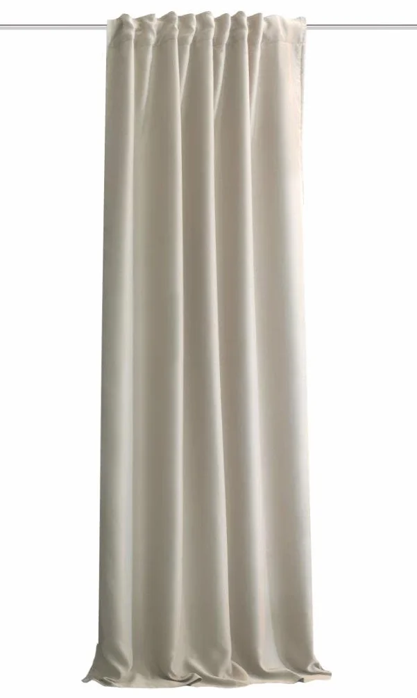 HOMEbasics Kurtyna akustyczna uni ACUSTICO 245 x 135 cm naturalny