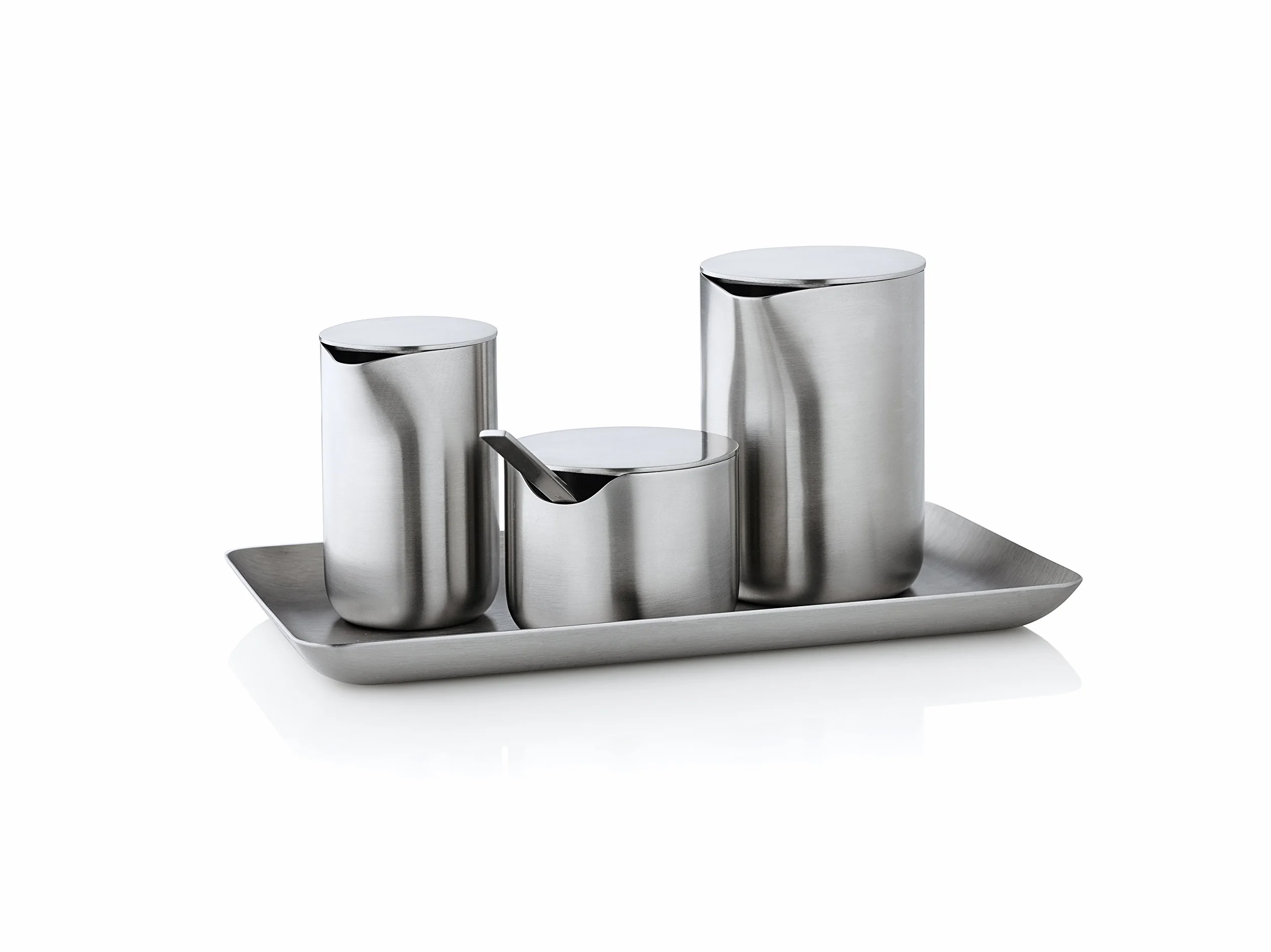blomus Taca matowa szczotkowana stal nierdzewna 15 x 25 cm