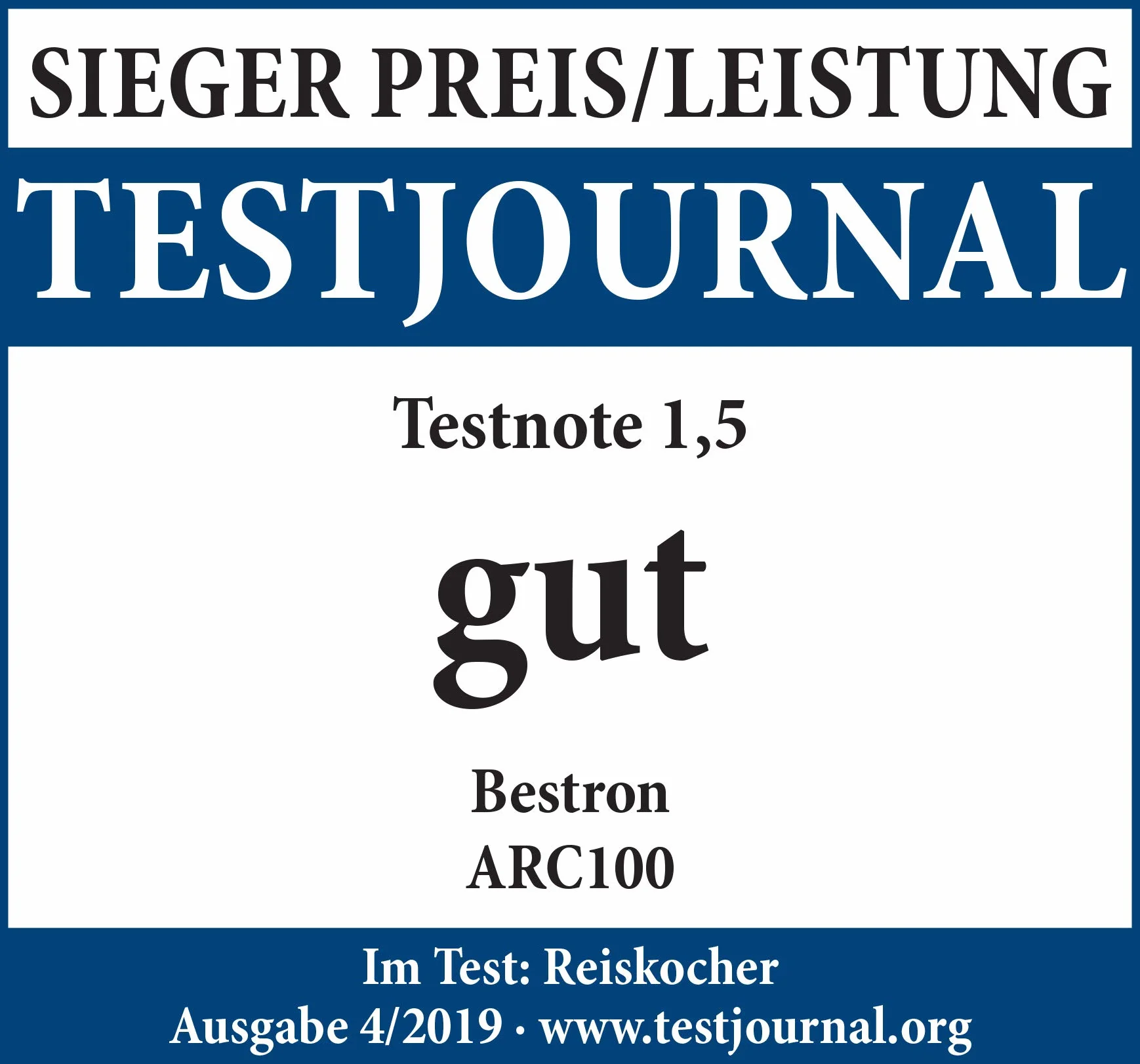 Bestron Szybkowar do ryżu dla 4-6 osób, łącznie z nasadką do gotowania na parze, miarką i łyżką do ryżu, z powłoką zapobiegającą przywieraniu i lampką kontrolną, nadaje się do mycia w zmywarce, 1 litr, 400 W, kolor: srebrny