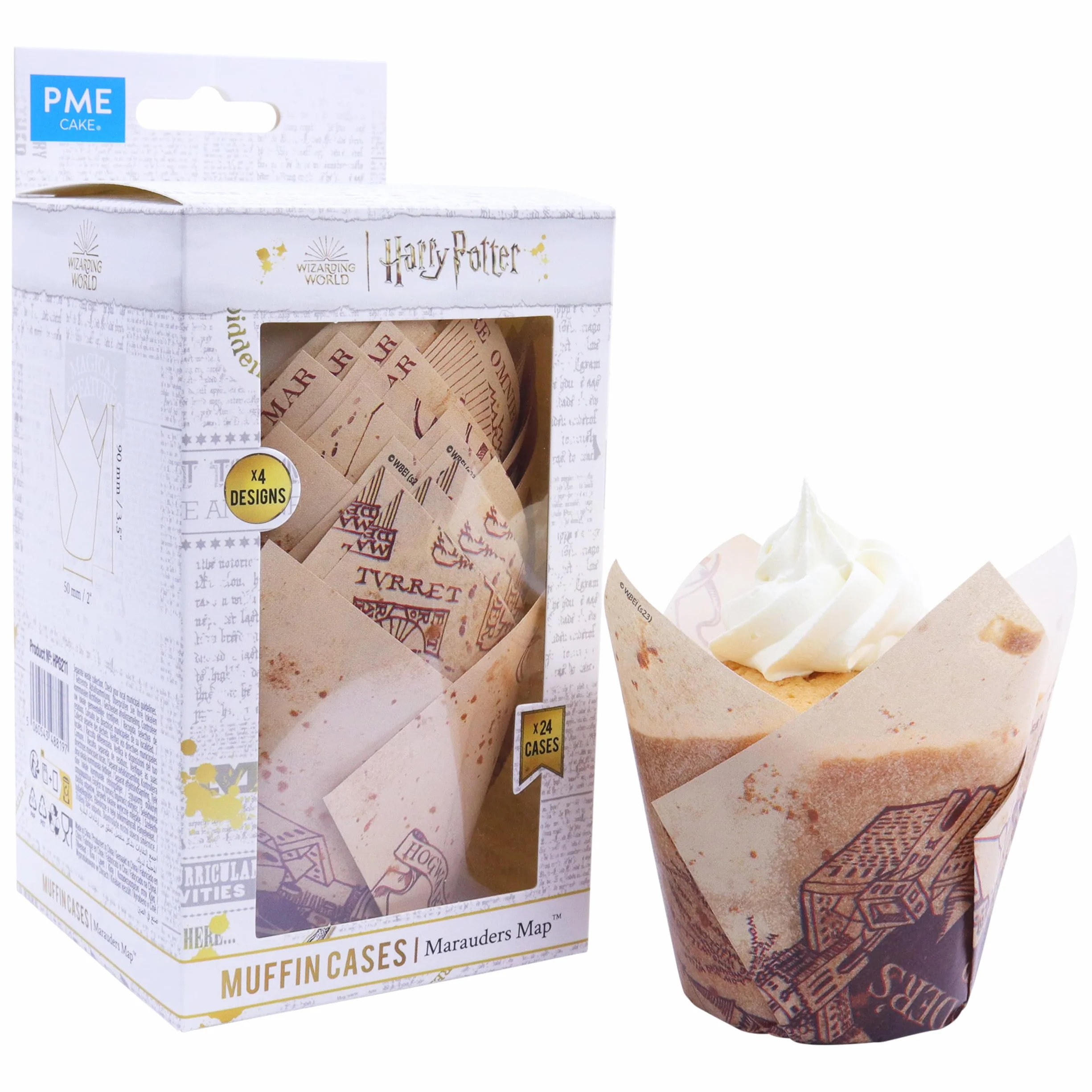 PME Harry Potter foremki do muffinek, zestaw 24 szt