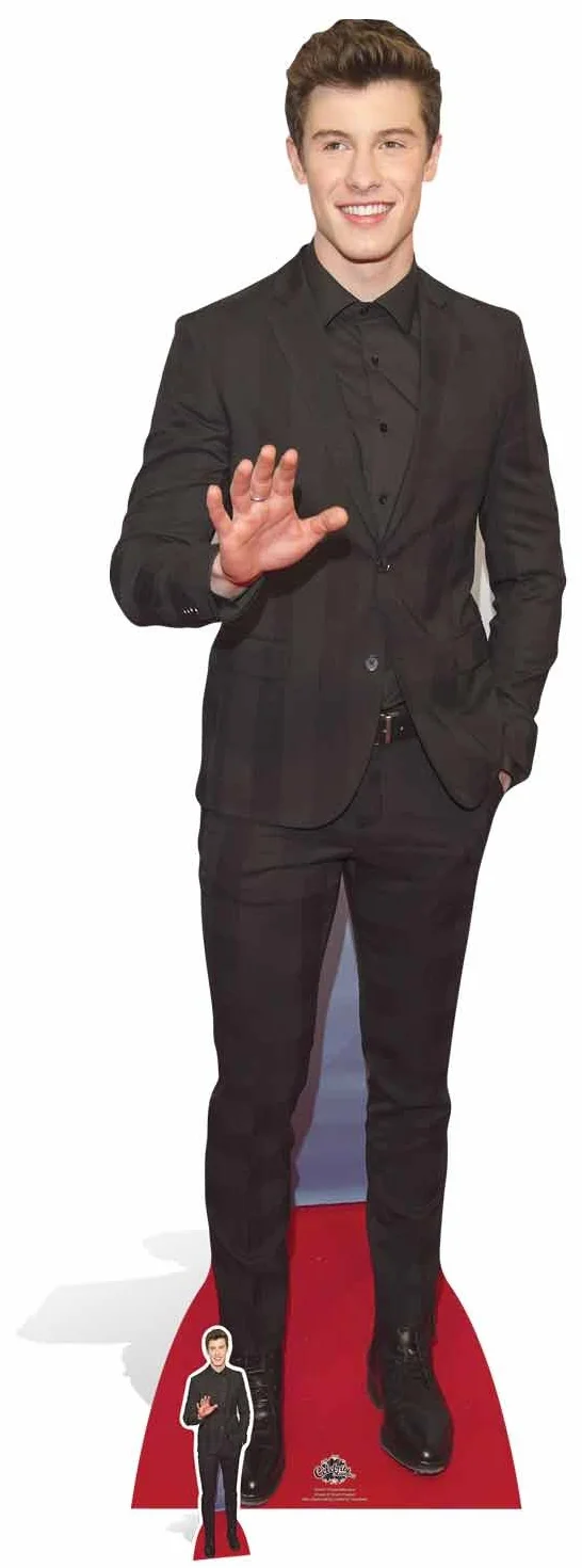 Star Cutouts Ltd CS657 Shawn Mendes karton 185 x 56 x 185 cm