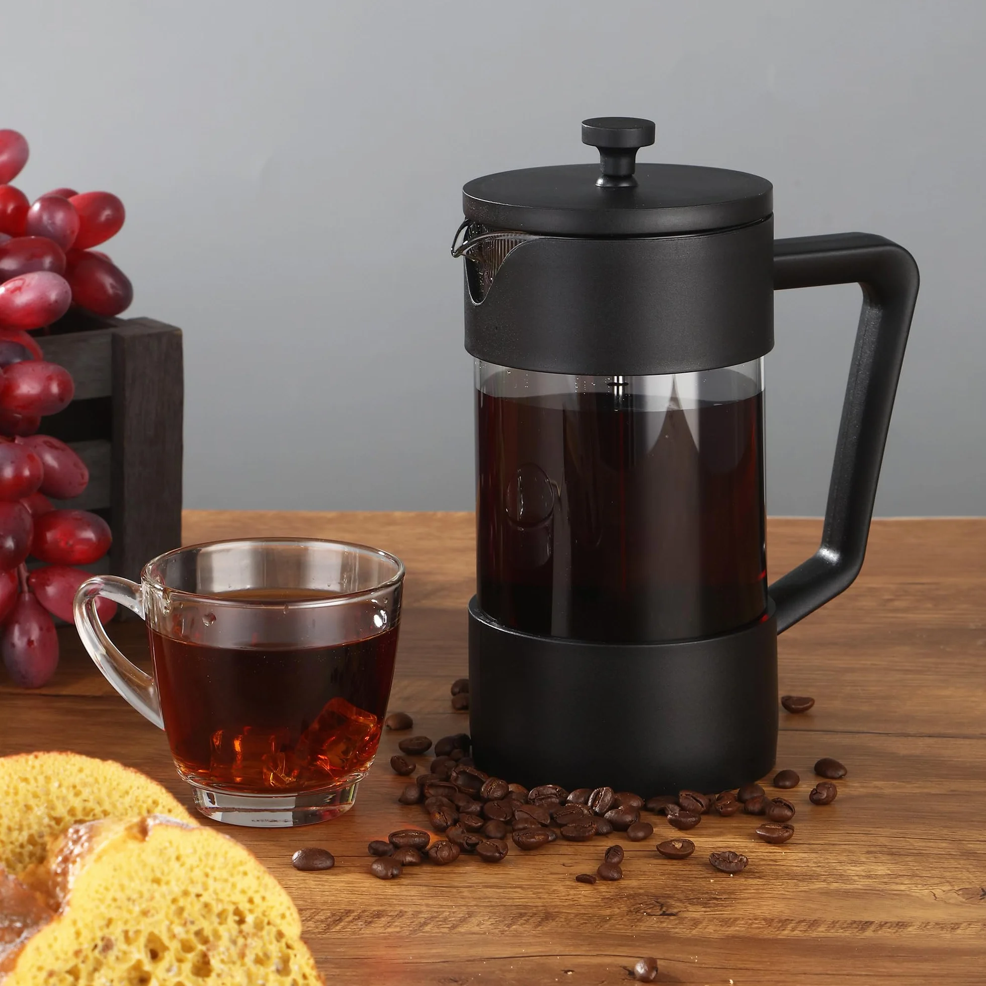 Ekspres do kawy French Press 1000 ml,prasa do kawy,filtr ze stali nierdzewnej