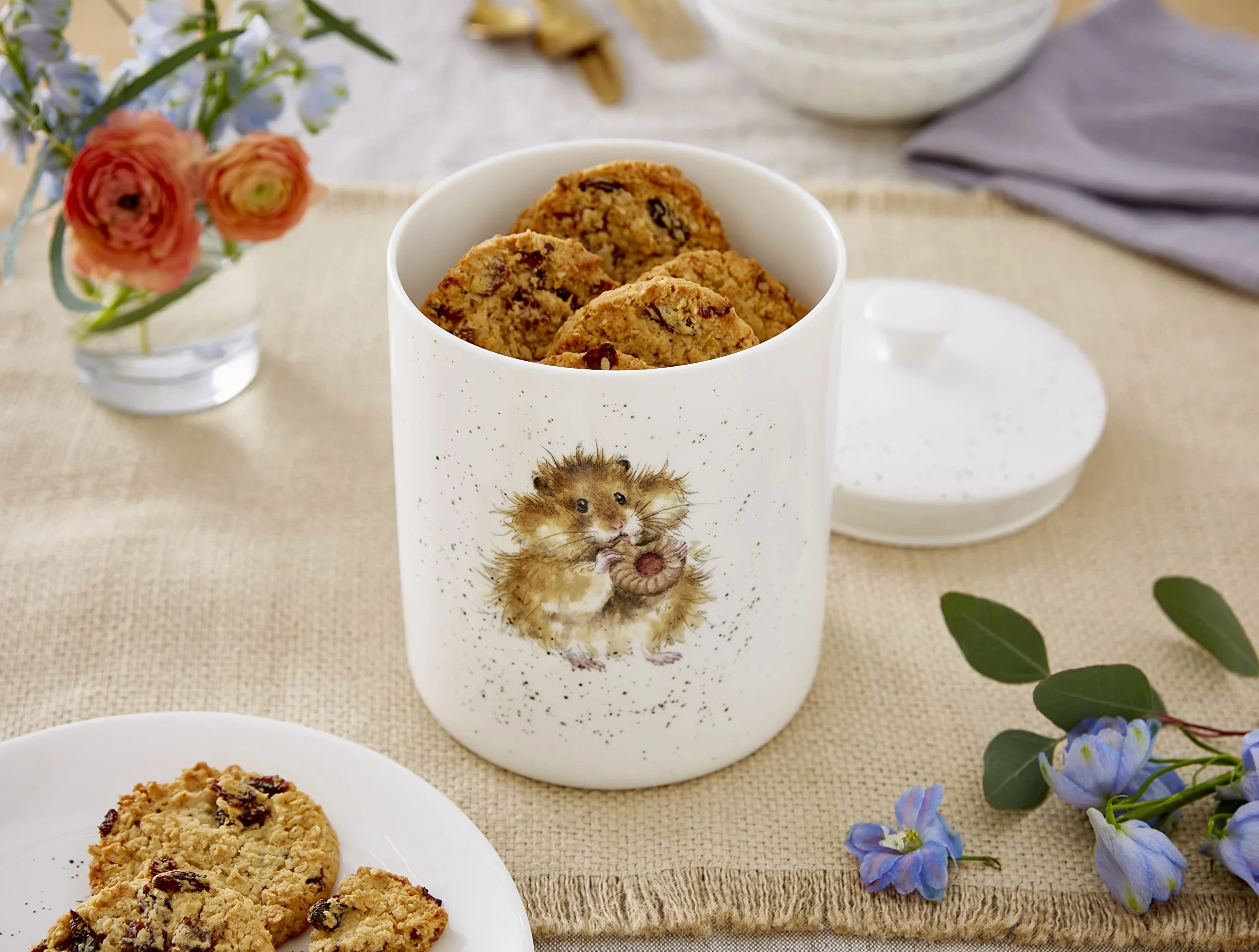 Wrendale Designs Beczka na herbatniki Dieta zaczyna się jutro