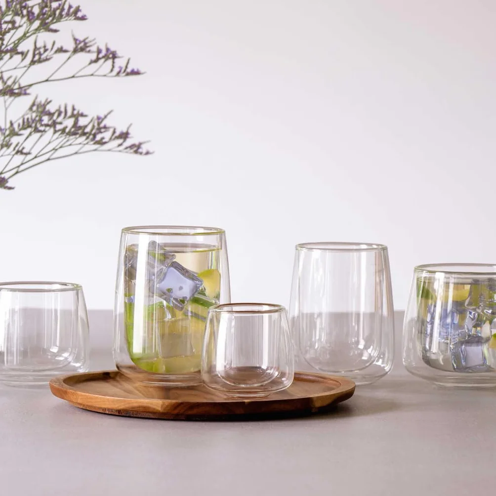 Villeroy & Boch Artesano Hot&Cold Beverages szklanka do latte macchiato 250 ml zestaw 2 sztuk podwójne ścianki zmywarka mikrofalówka